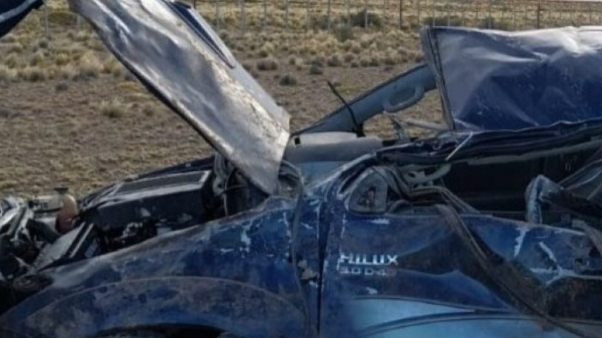 Murió una mujer y hay un hombre grave tras vuelco cerca de Pico Truncado