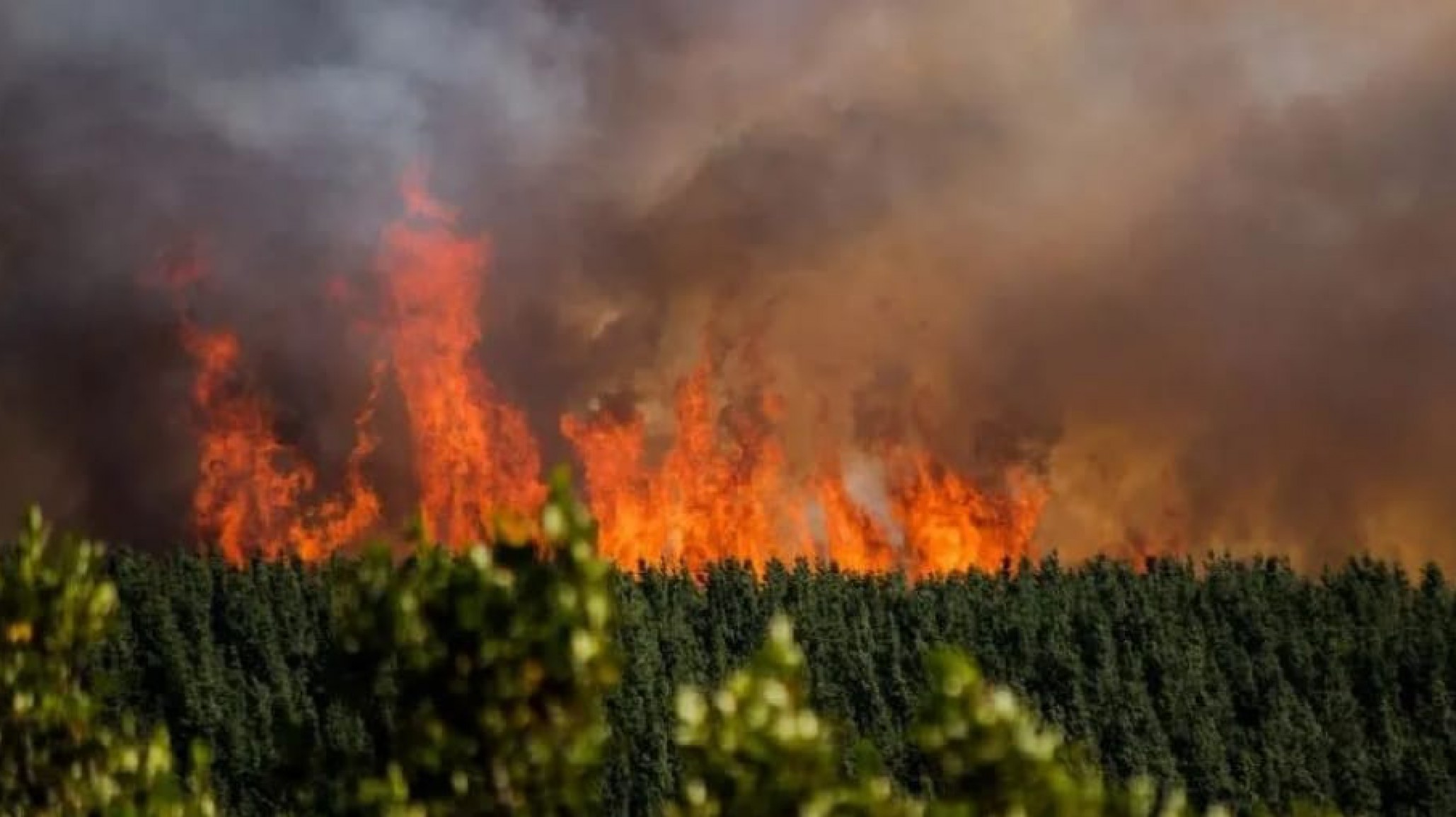 Investigan a una Toyota Hilux sospechosa de iniciar incendios en Chubut