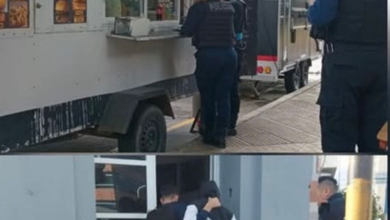 Estaba drogado y amenazó a empleados de un puesto de comida