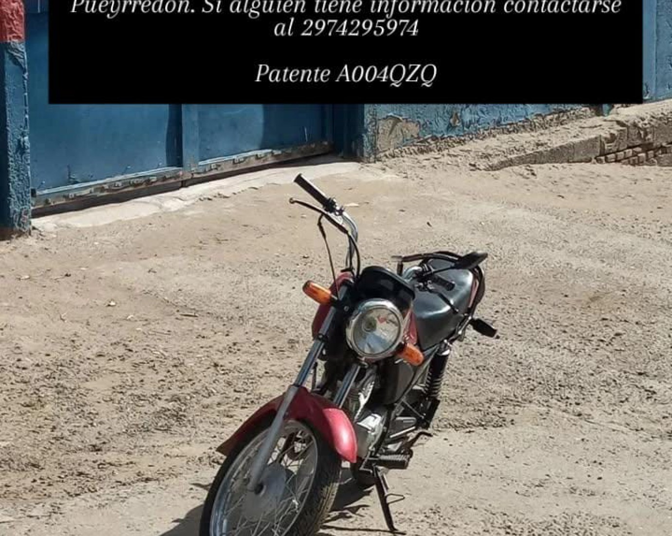 Robaron una moto a plena luz del día en barrio Pueyrredón: piden datos urgentes