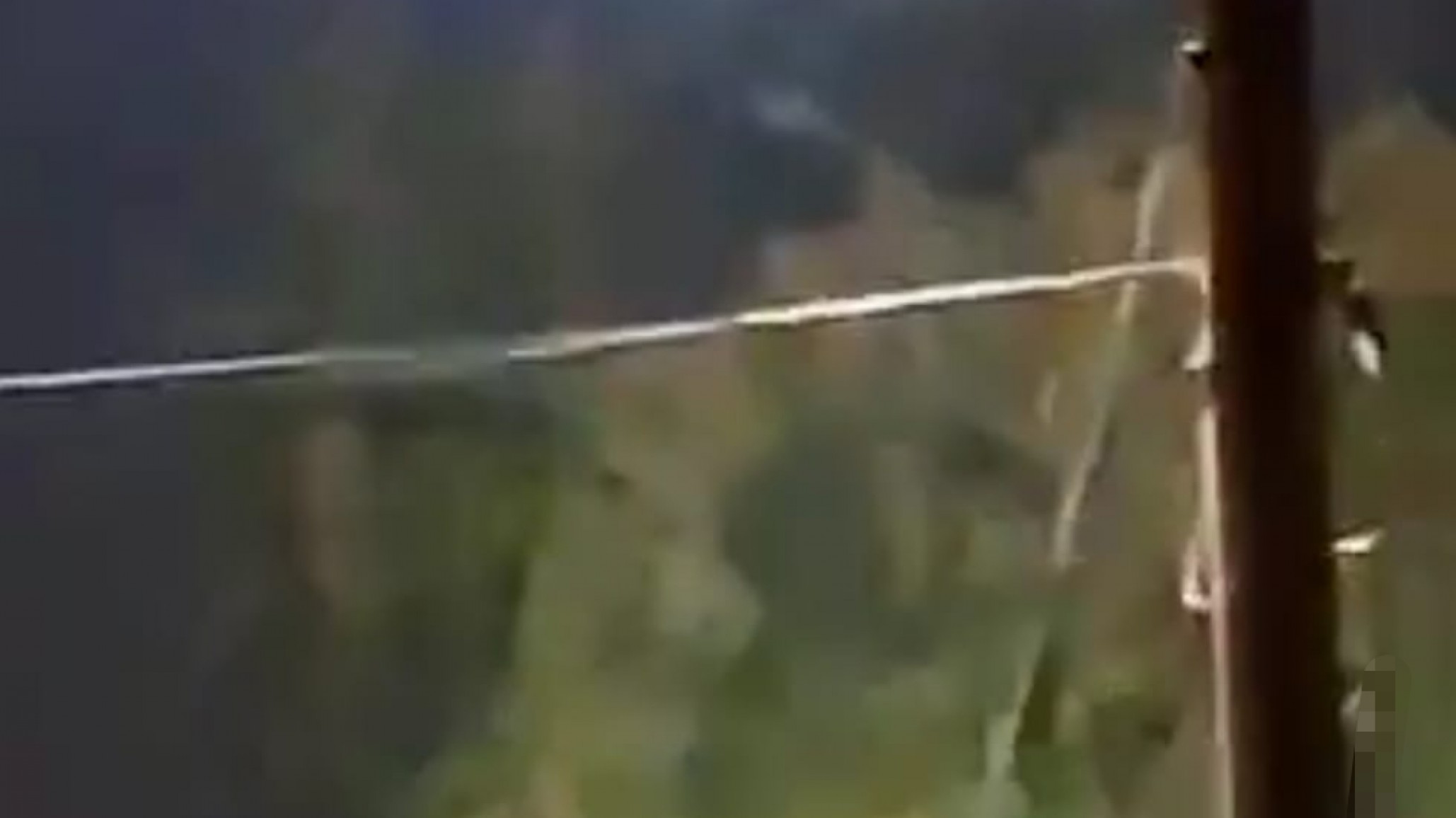 La lluvia brindó alivio al incendio en El Bolsón