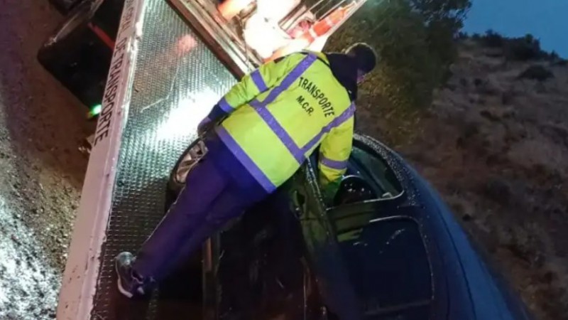 Ebrio al volante: Chocó en la Ruta N°3 con 1,61 g/L de alcohol en sangre