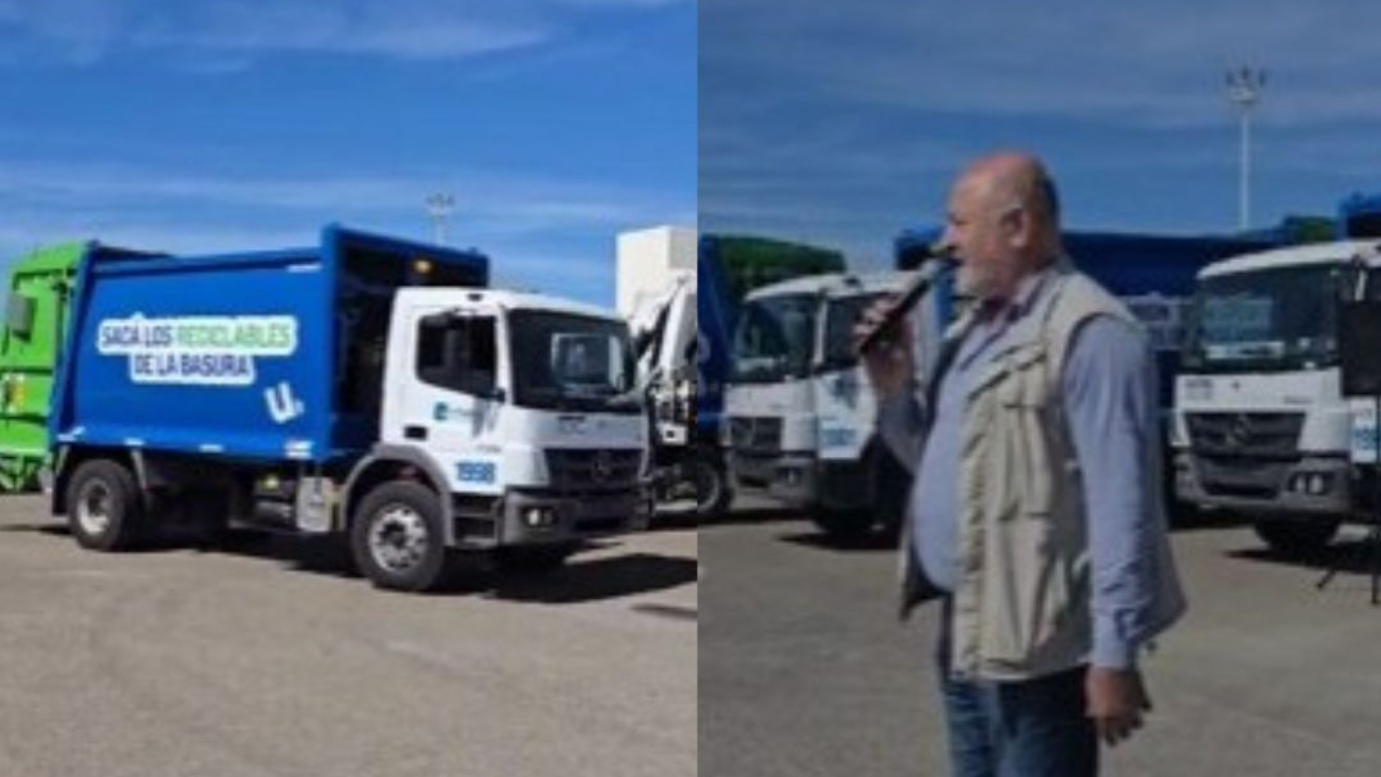 Urbana incorpora 8 camiones y refuerza la recolección en Comodoro: "Invertimos en tecnología y renovamos nuestra flota"