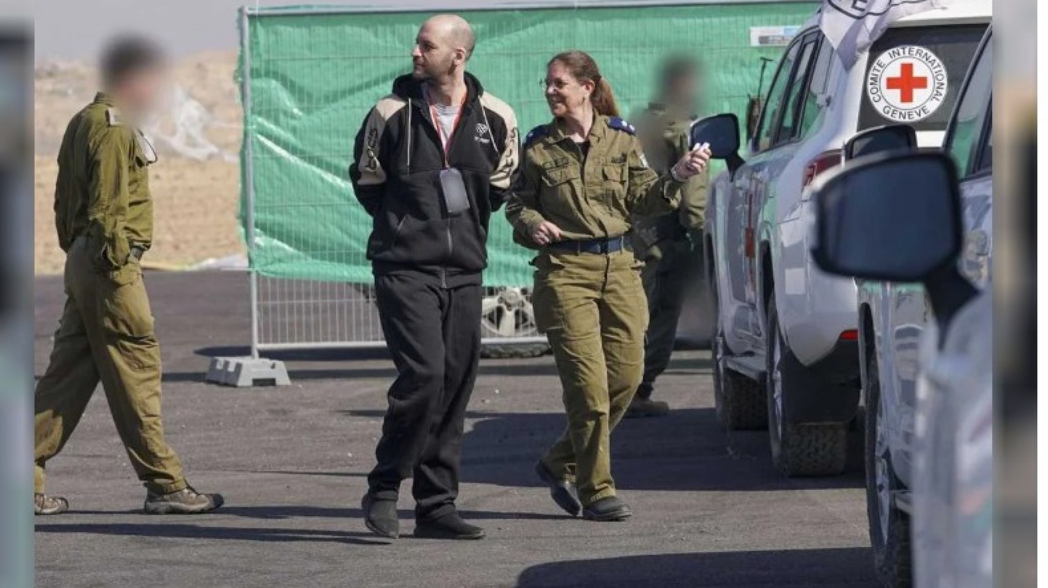 Liberaron a tres rehenes israelíes retenidos en Gaza por Hamás