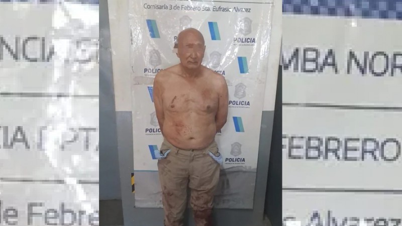 Un jubilado asesinó a su esposa con un cuchillo en Tres de Febrero: "me tenía cansado"
