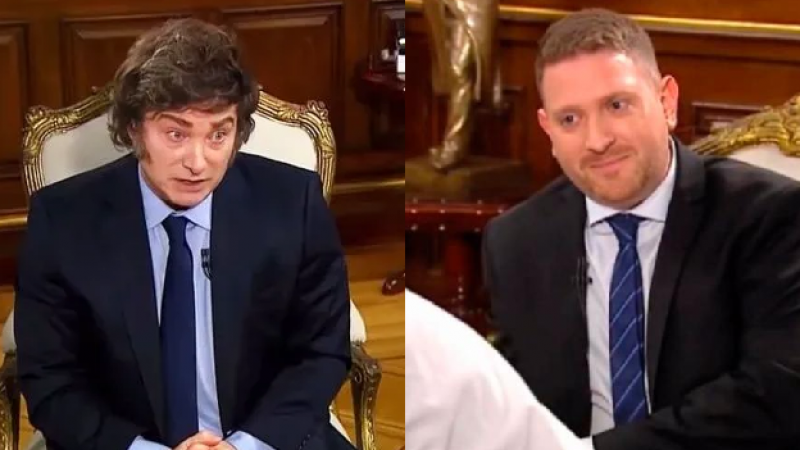 Jony Viale rompe el silencio sobre el polémico episodio con Caputo en la entrevista de Milei: "Muy triste"