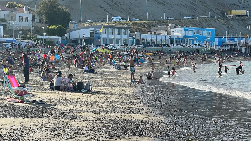 En un febrero otoñal, volvió el veranito a Comodoro