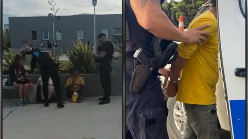 Detuvieron a un hombre con pedido de captura mientras tomaba alcohol en la vía pública