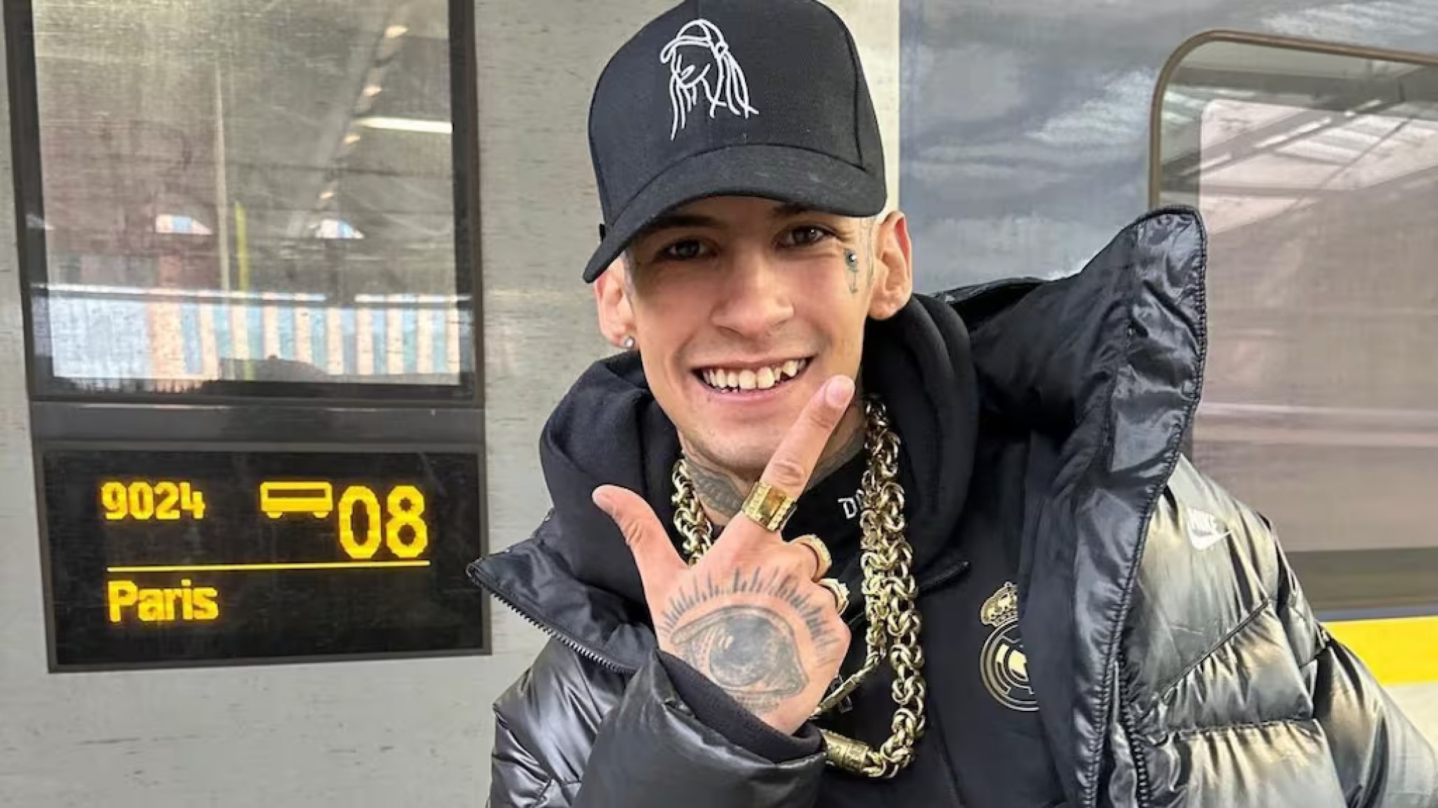 L-Gante sufrió un grave accidente en cuatriciclo y se fracturó la clavícula