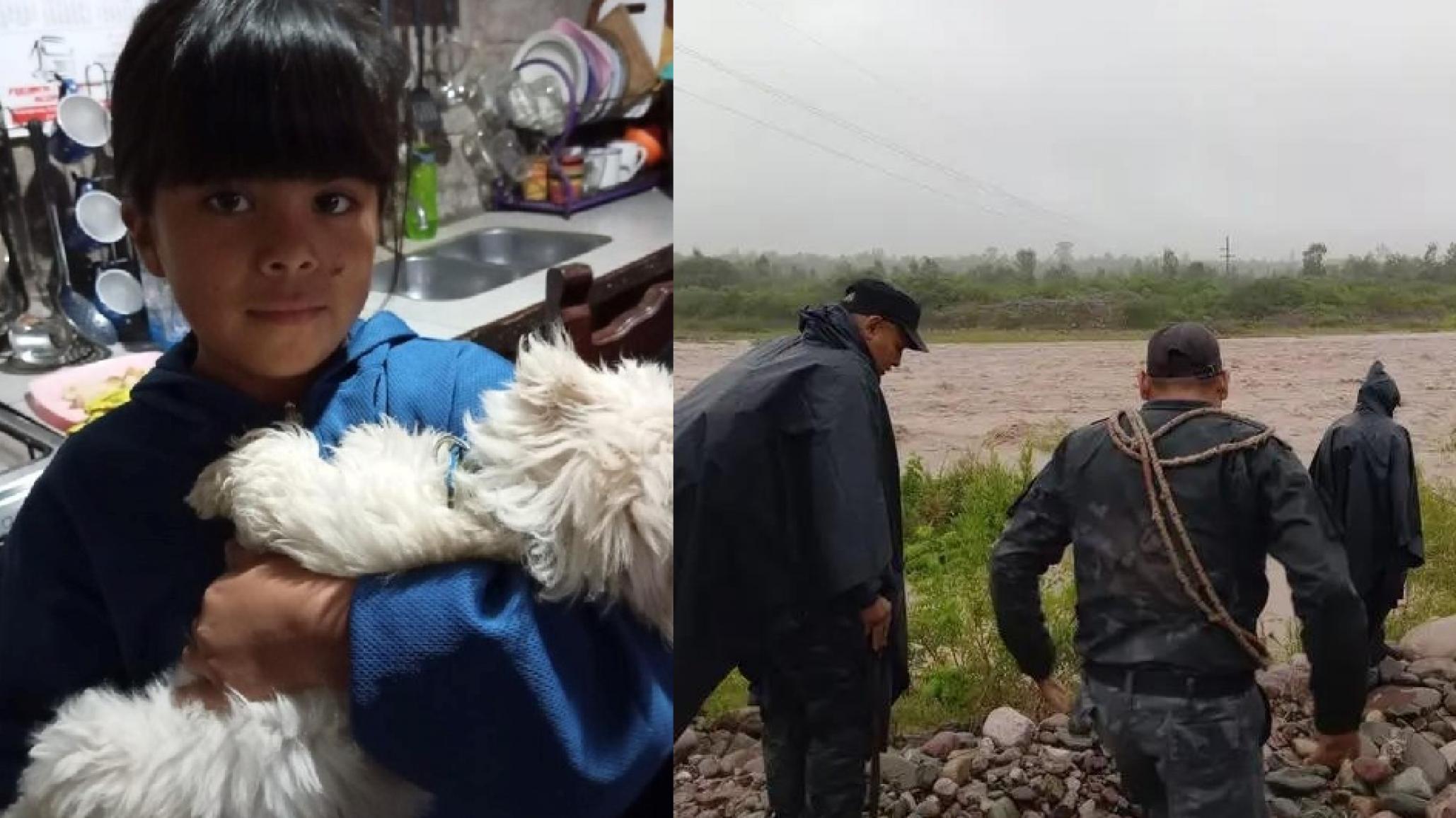 Encontraron sin vida a Sheila Tolaba, la niña que fue arrastrada por la crecida del río Grande