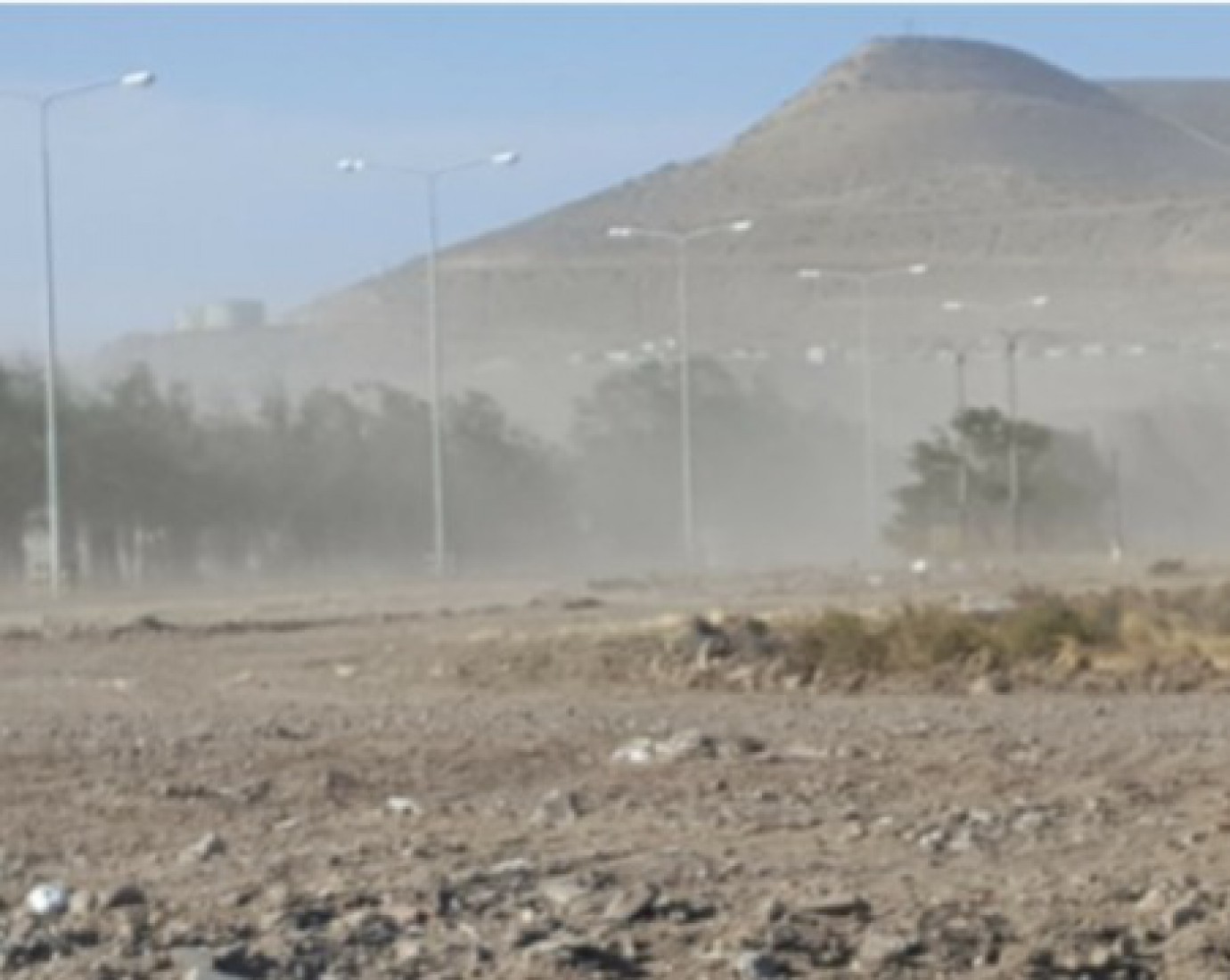 Emiten alerta amarilla por vientos fuertes en Comodoro