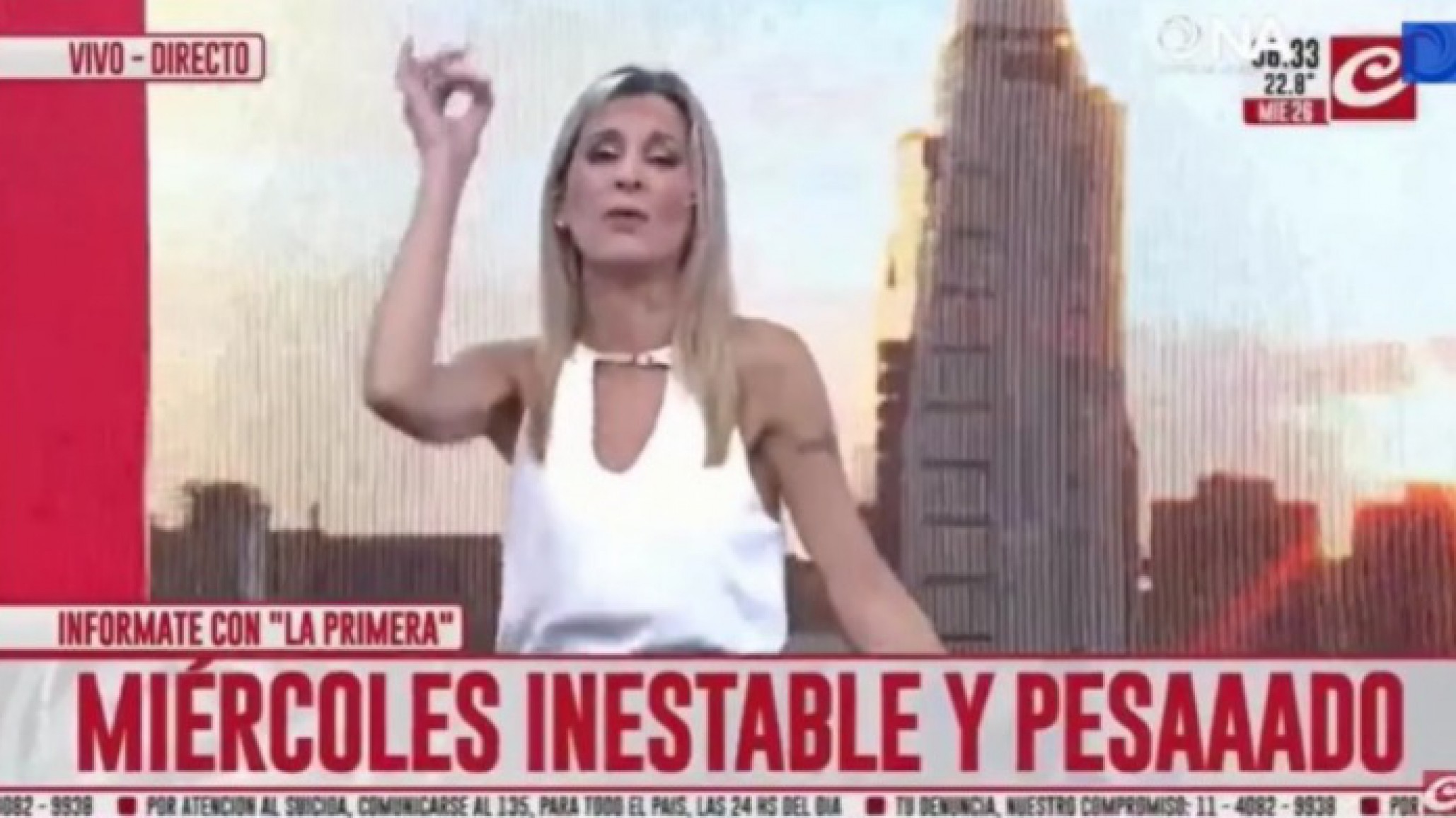 Mariela Fernández explicó su reacción en Crónica TV: "Fue un grito que me exasperó"