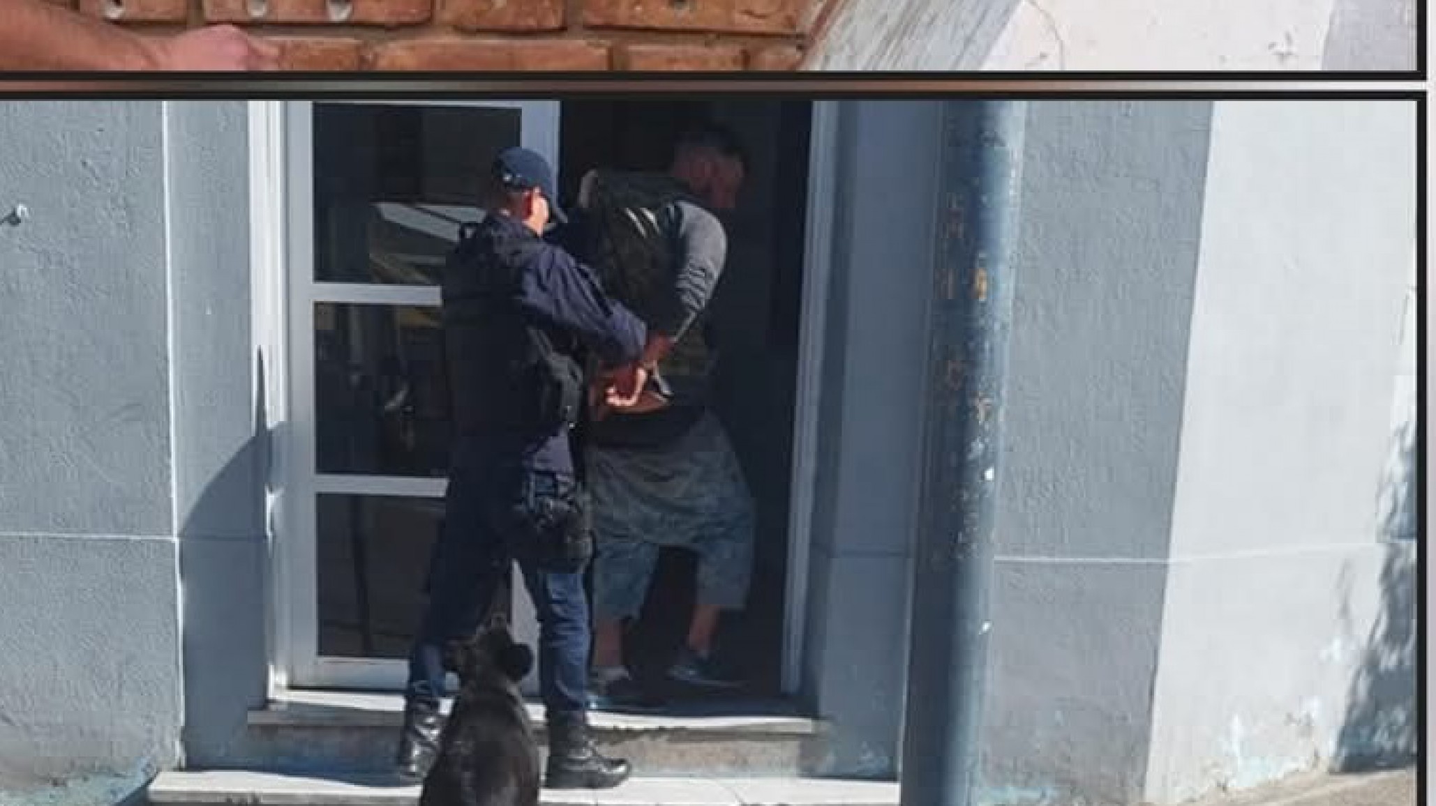 Intentó entrar a un edificio por la ventana: terminó detenido