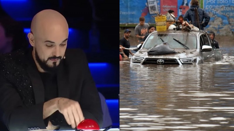 Abel Pintos sobre su mamá y el temporal de Bahía Blanca: "una ciudad que no reconoce"