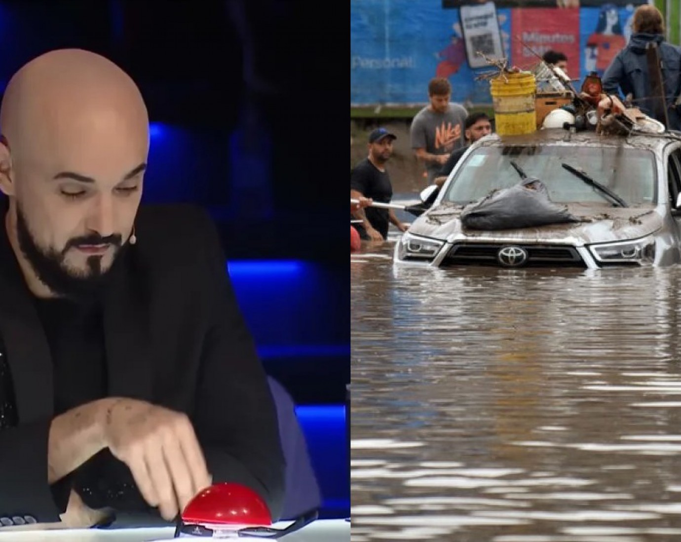 Abel Pintos sobre su mamá y el temporal de Bahía Blanca: "una ciudad que no reconoce"