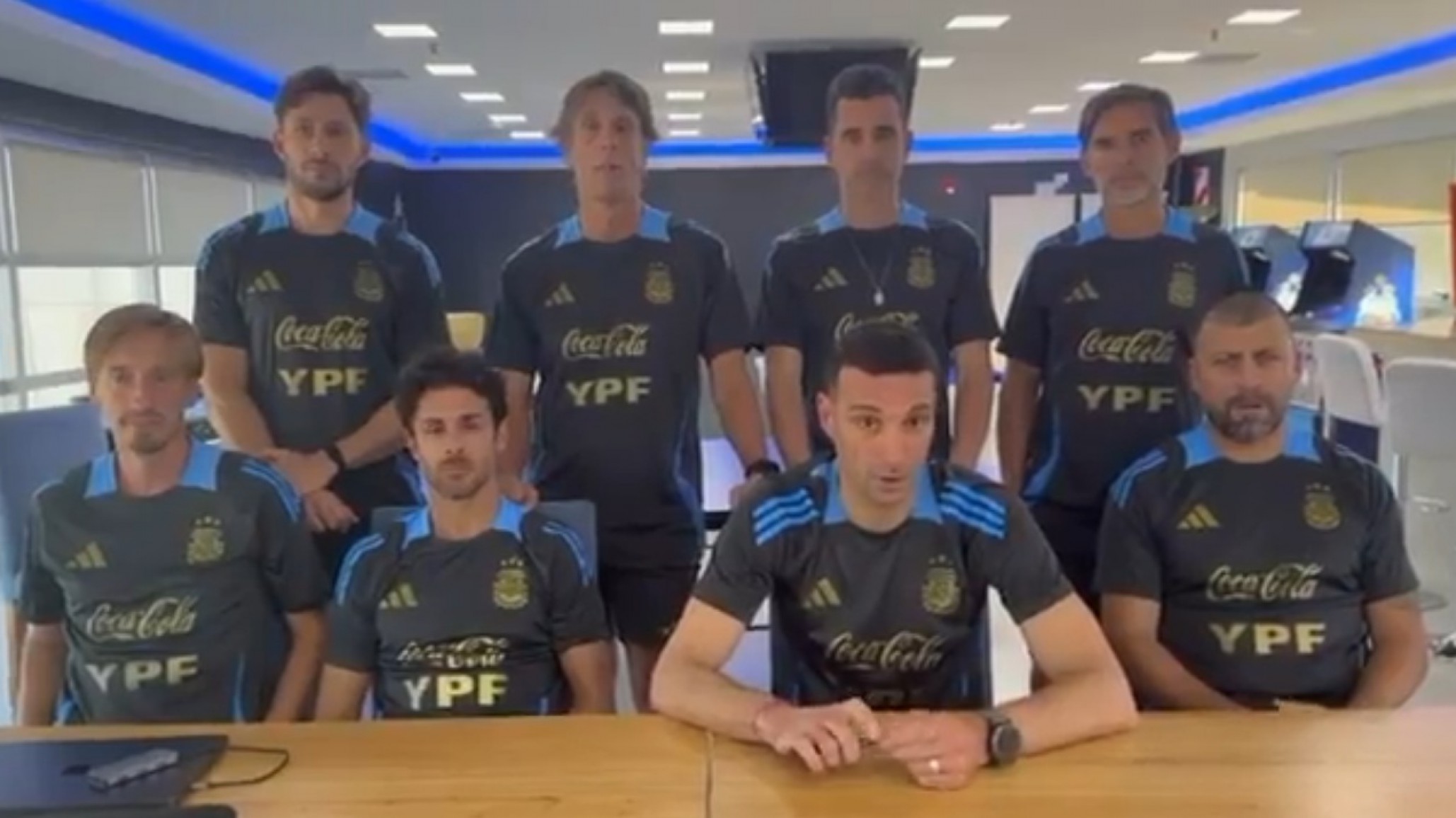 La Selección Argentina se sumó a la colecta para ayudar a Bahía Blanca