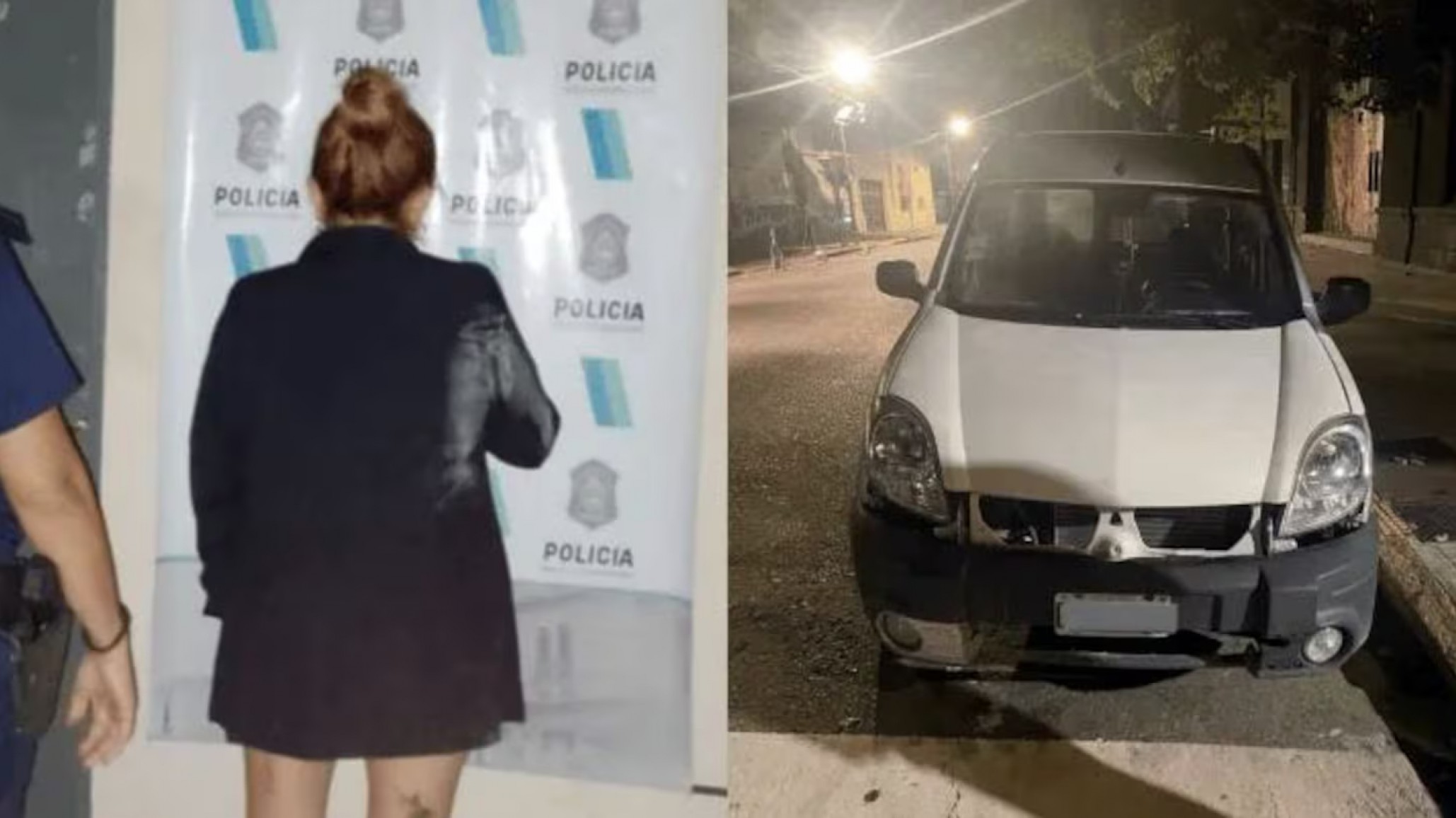 Vio a su novio hablando con otra en el boliche y le rompió la camioneta