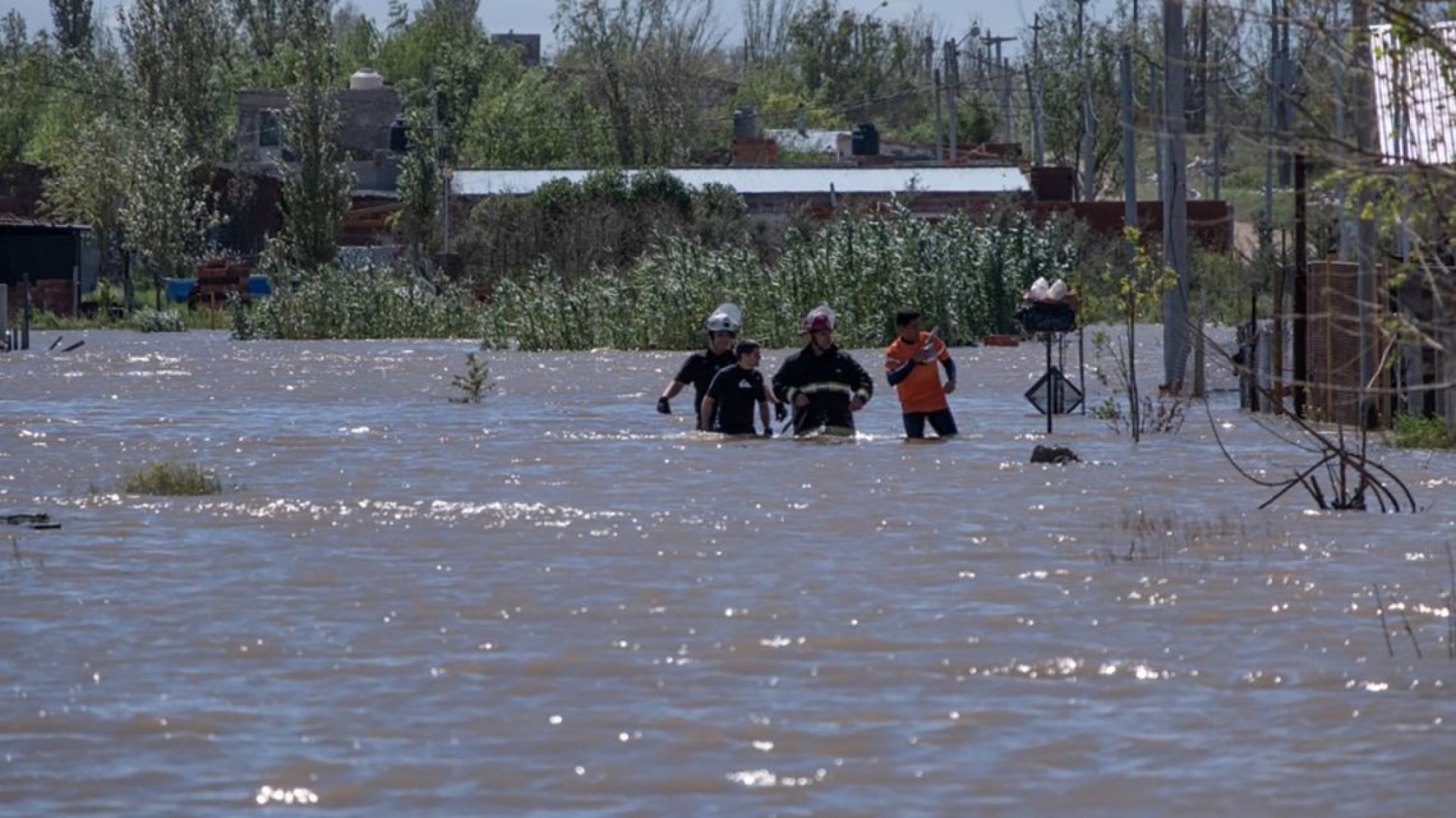 Encontraron sano y salvo a un joven de 24 años que desapareció en el temporal