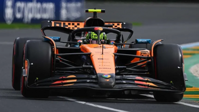 Norris sorprendió y se quedó con la pole en Australia