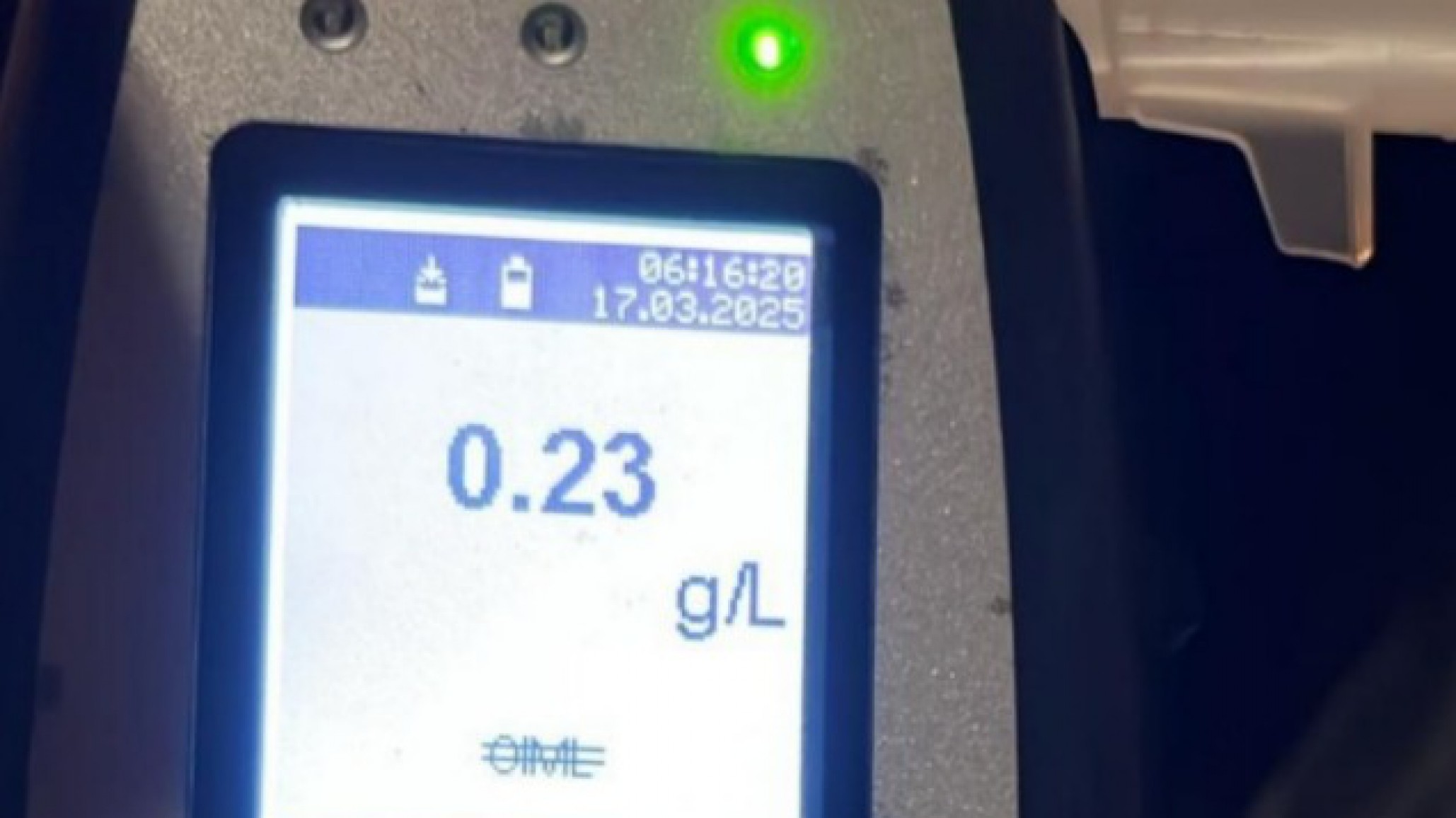 Conductor con 0,23 g/l de alcohol en sangre chocó contra el paredón de la cancha de Jorge Newbery