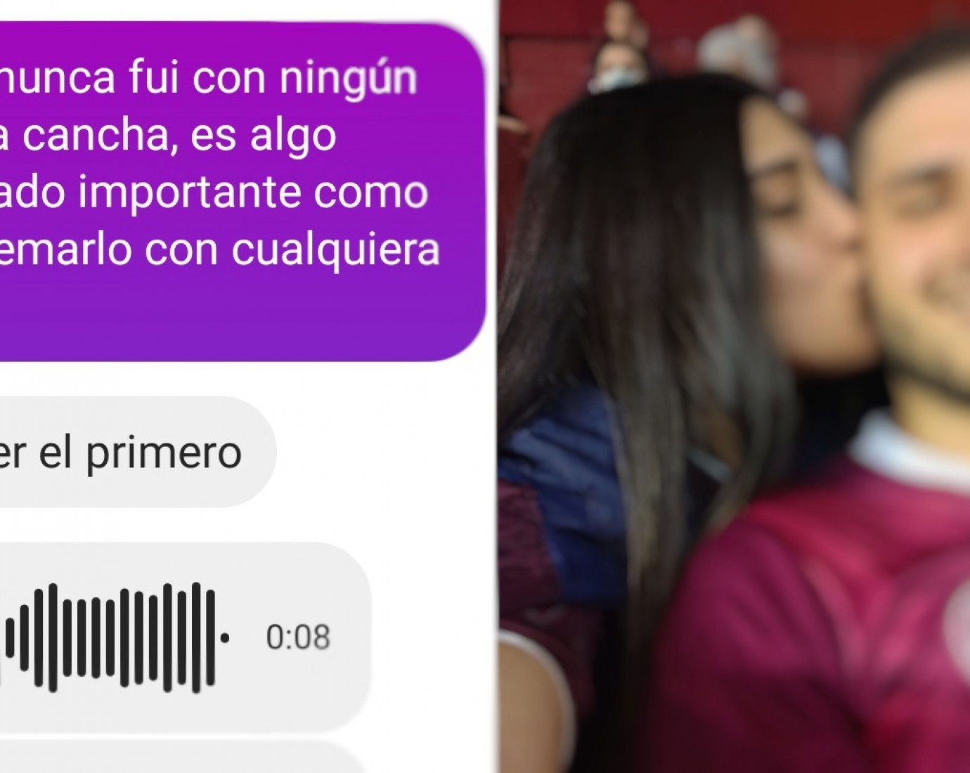 De una boda cancelada a la cancha con otra: El insólito gesto de Lanús con una joven