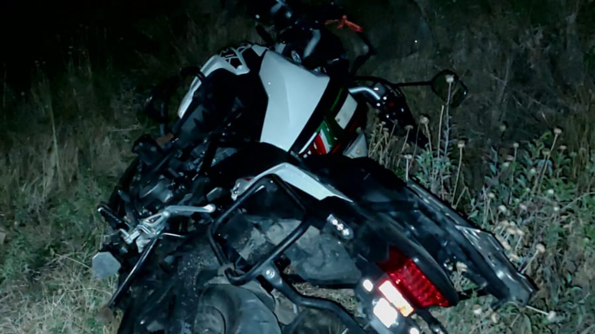 Recuperaron una moto robada tras una persecución