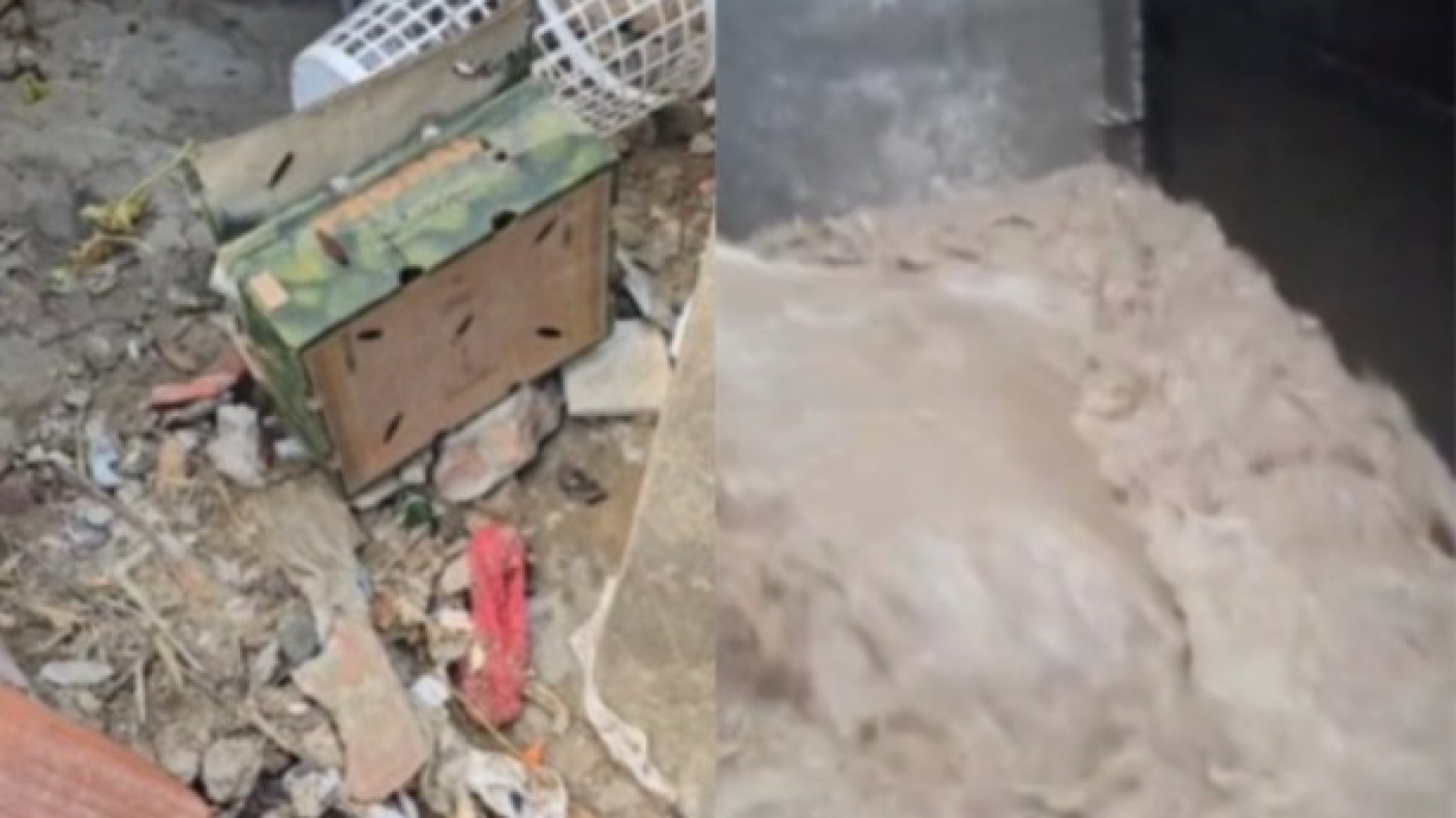 Vecinos afectados por obras inconclusas y lluvias en Comodoro: "Esperamos soluciones"