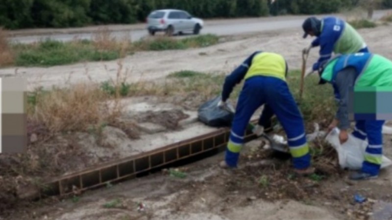 Urbana intensificó los trabajos preventivos ante el pronóstico de lluvia
