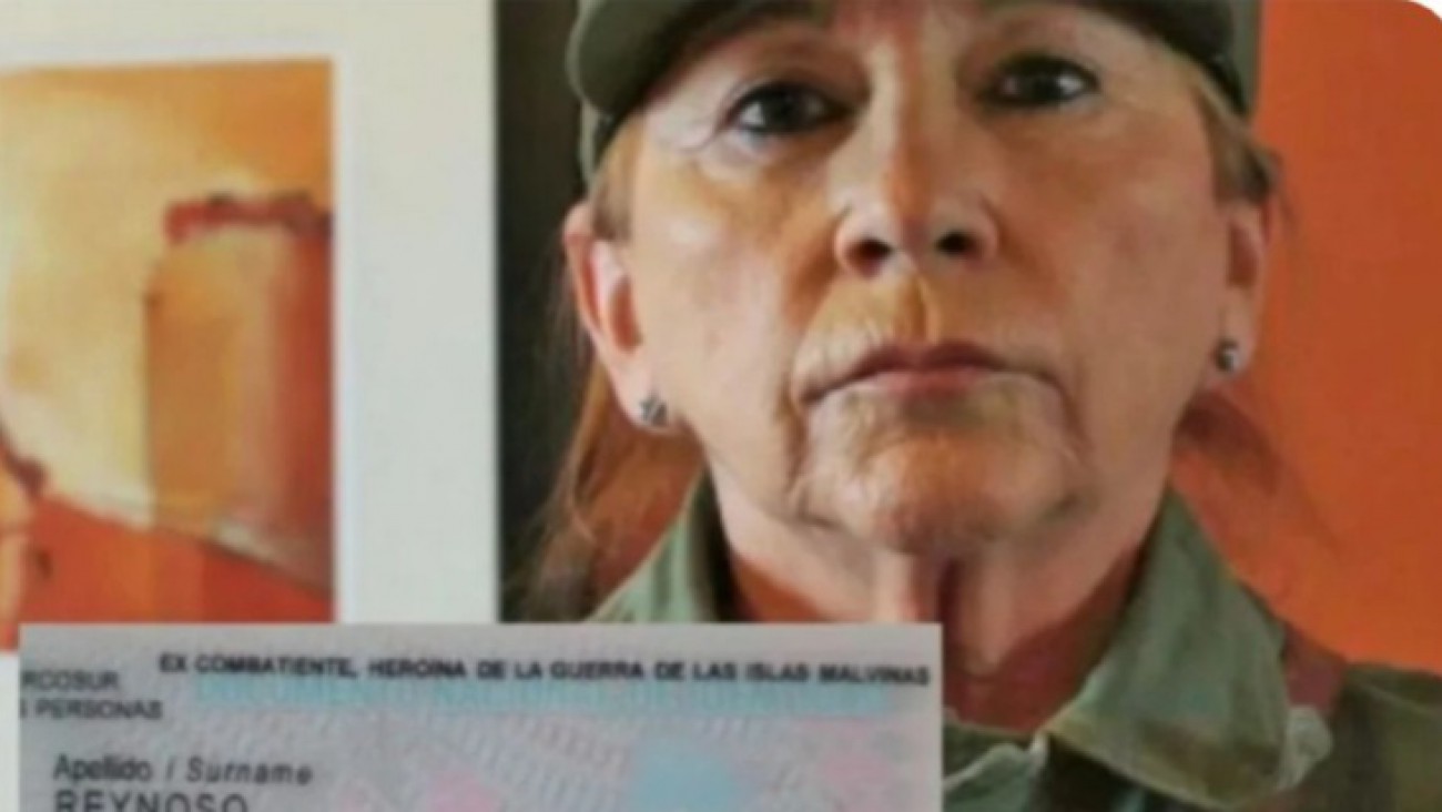 Alicia, la enfermera de Malvinas que logró en su DNI el reconocimiento como "Heroína de Guerra"