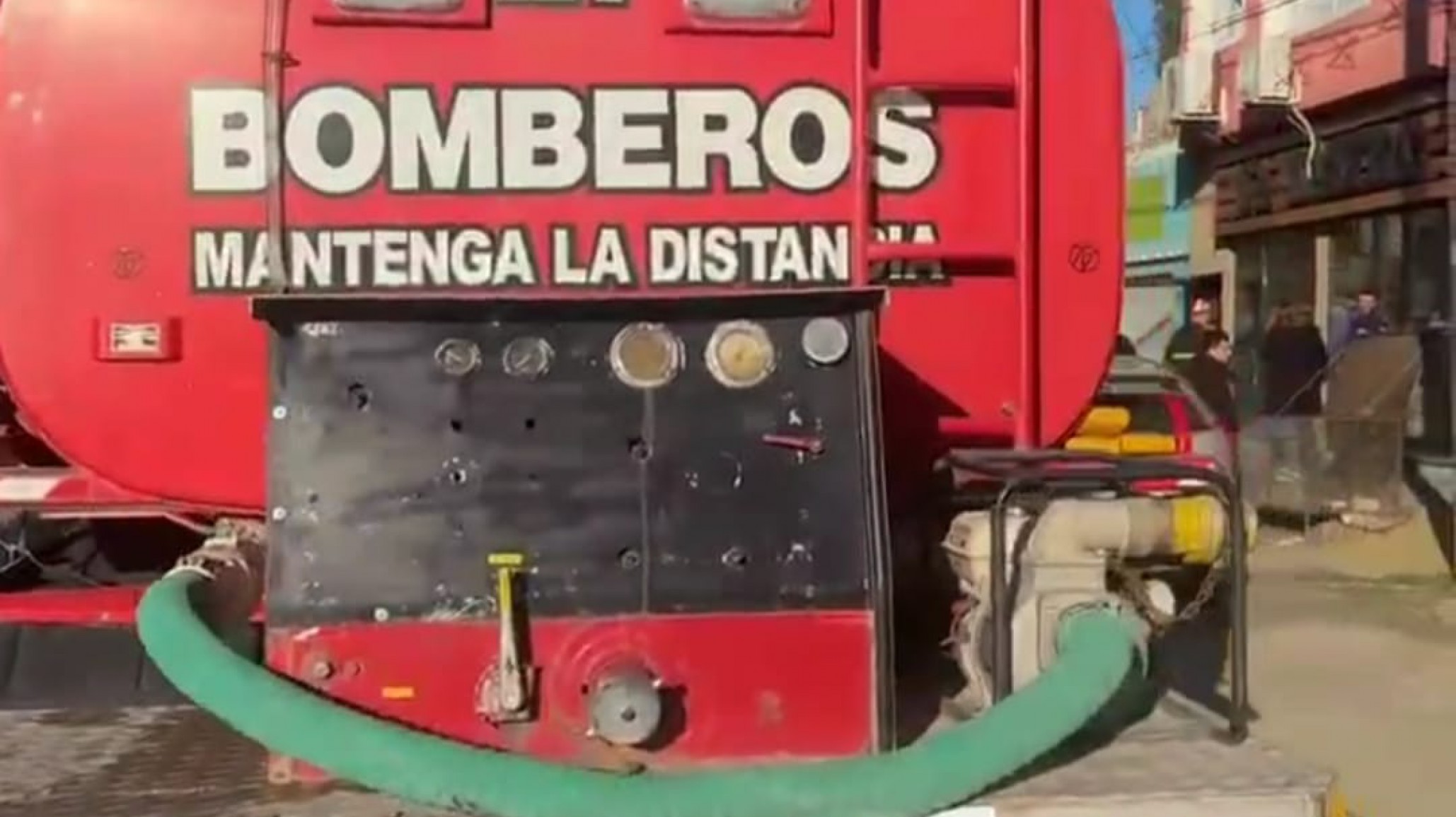 Contuvieron un principio de incendio en el restaurante "La Rastra" en pleno centro