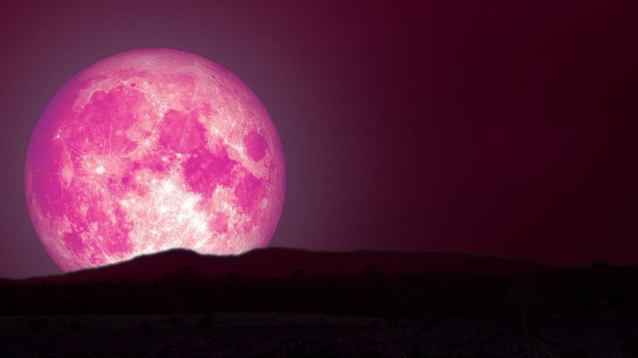 La Luna Rosa se podrá ver en Argentina este domingo 13