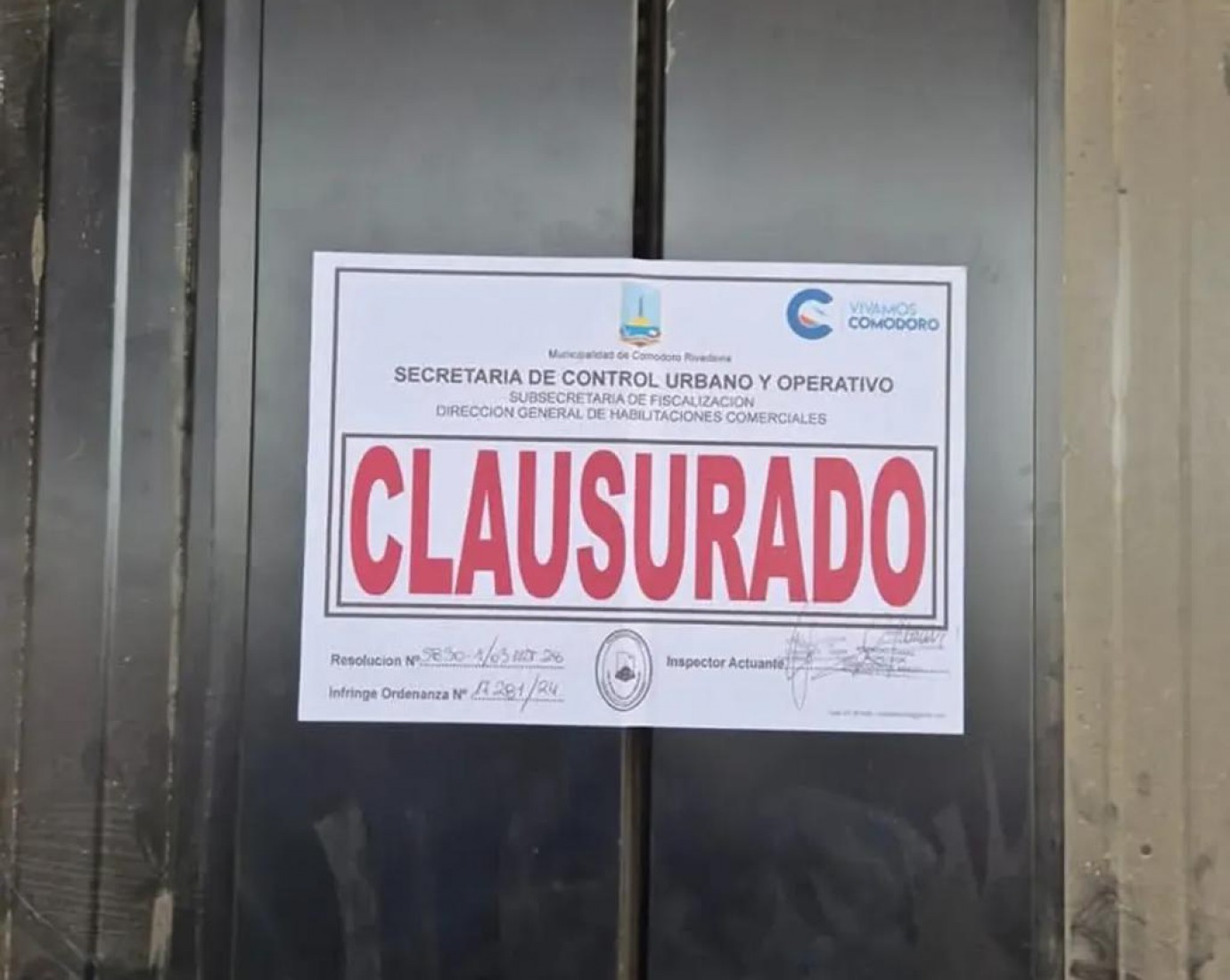 Clausuraron el depósito de la Distribuidora Jorge Neman