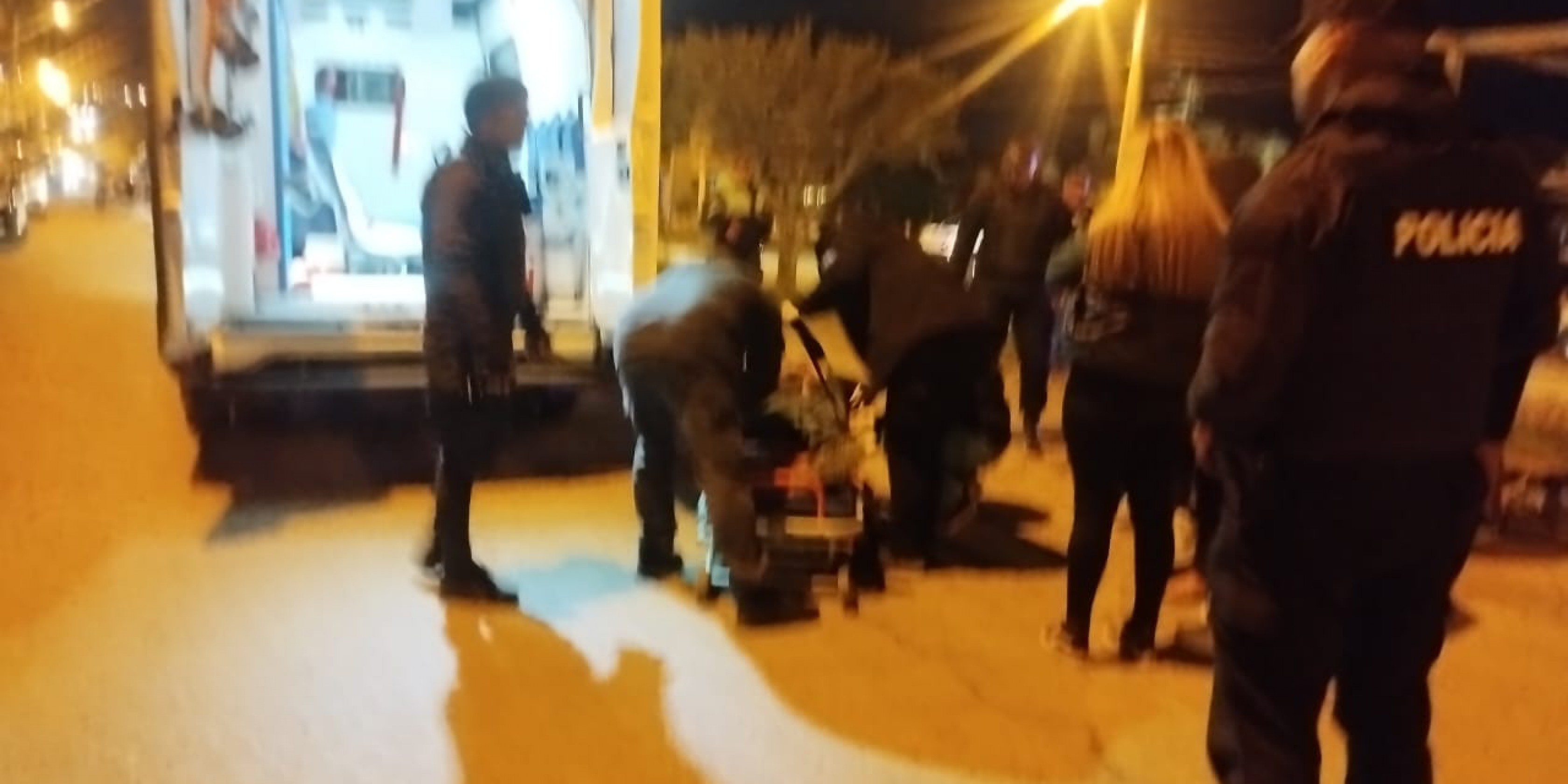 Un hombre de 77 años fue atropellado y trasladado al Hospital Regional