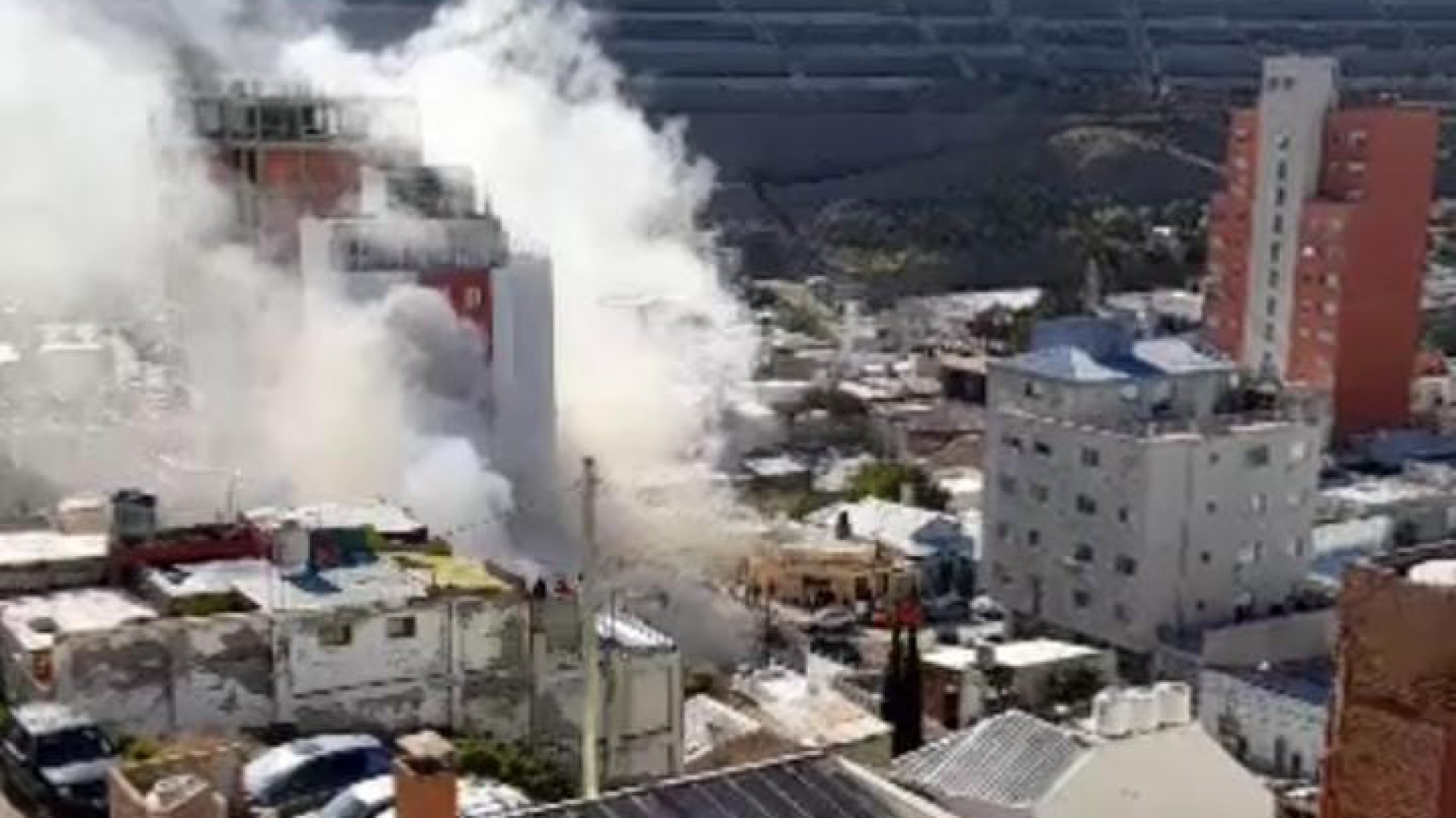 Incendio en la calle Chacabuco