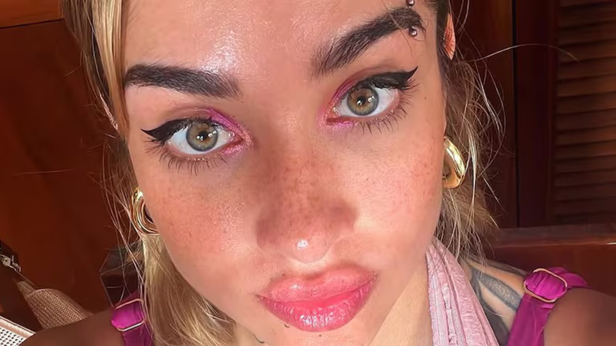 María Becerra recibió el alta médica