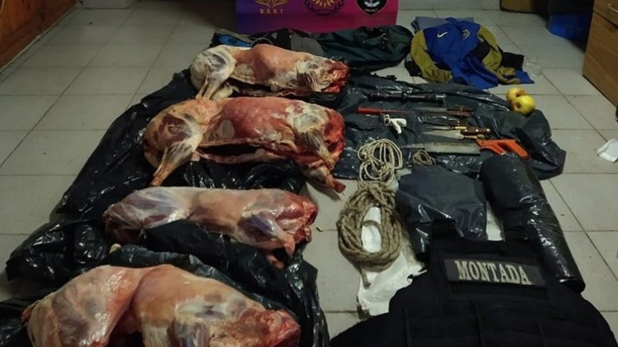 Frustraron una faena clandestina en Trevelin y tres hombres escaparon