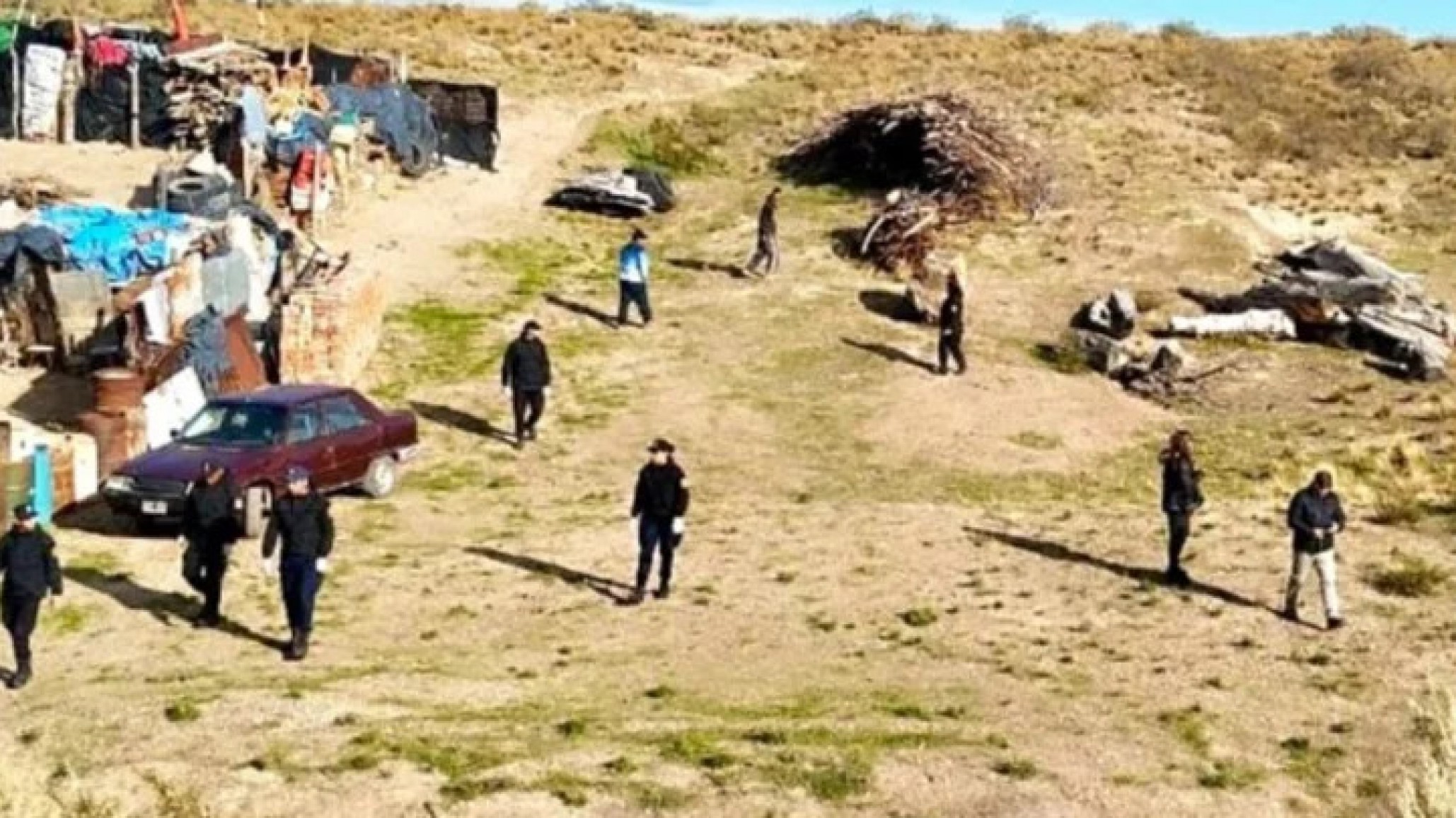 Ampliaron el operativo de búsqueda del joven desaparecido en Gaiman