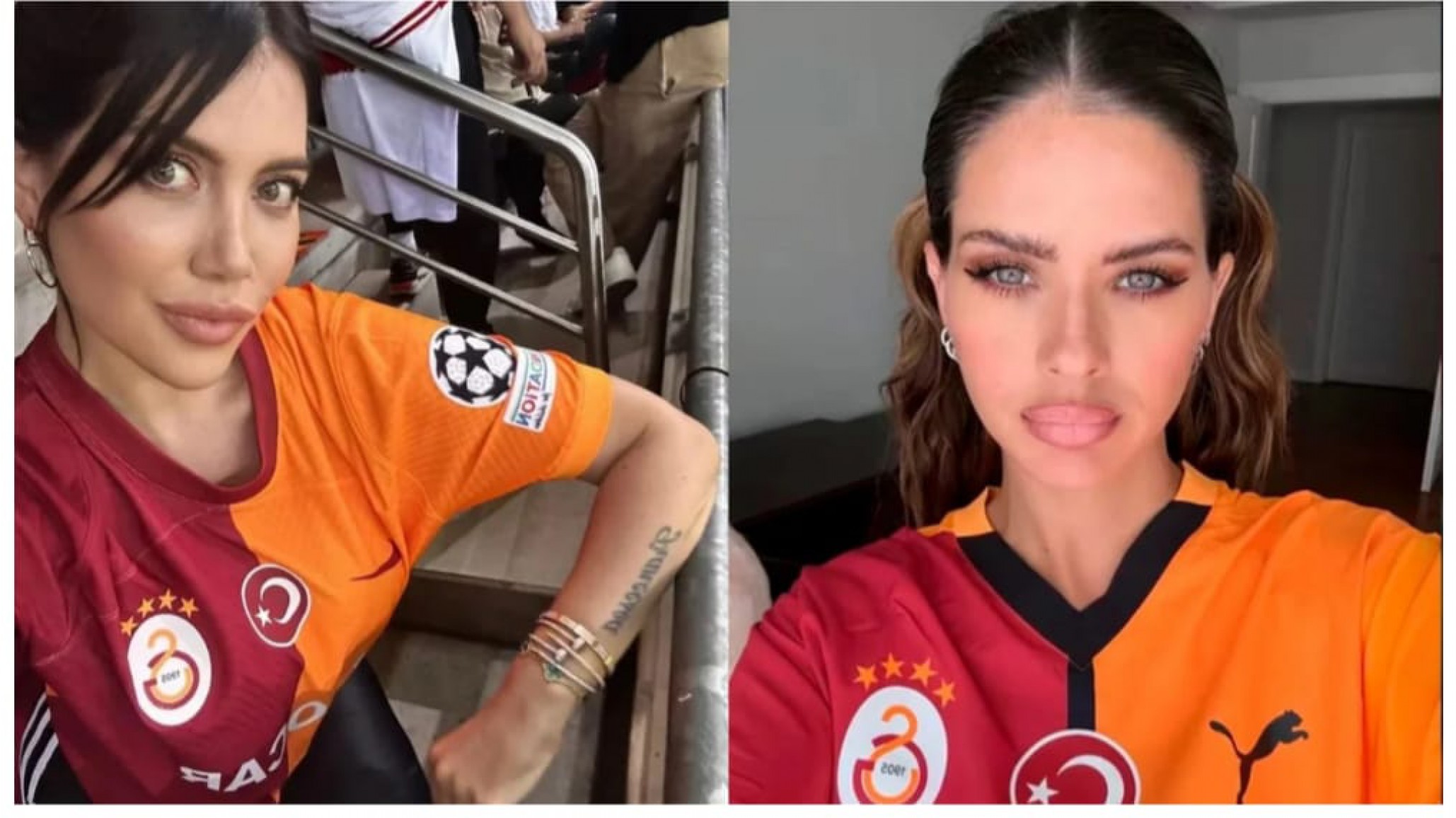 Acusan a Wanda Nara de inventar un regalo del Galatasaray y crece la tensión con la China Suárez