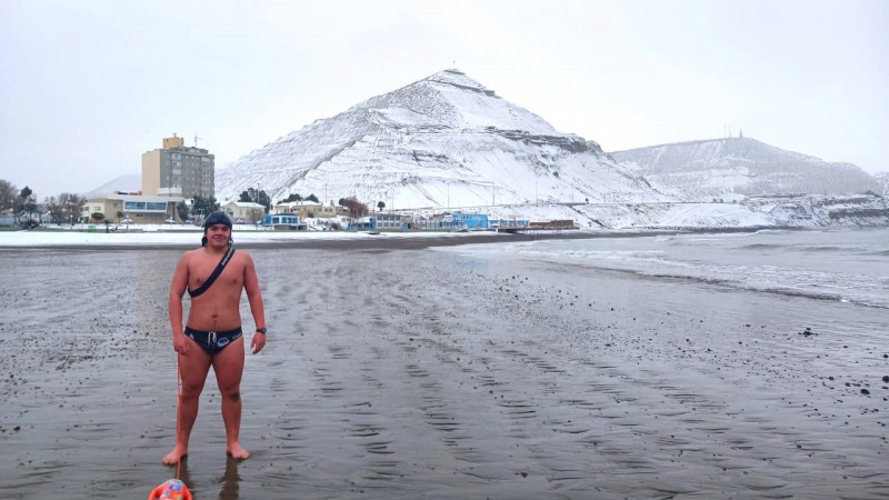 Bautista Wisky competirá en la Travesía Binacional de Aguas Abiertas Frías en Río Turbio