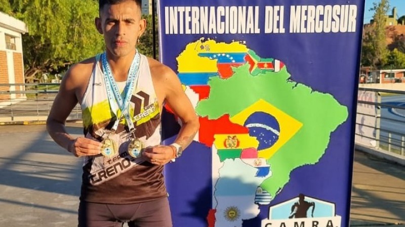 Atletismo: Leonel Chiorazzo, tricampeón en el GP Internacional en Entre Ríos