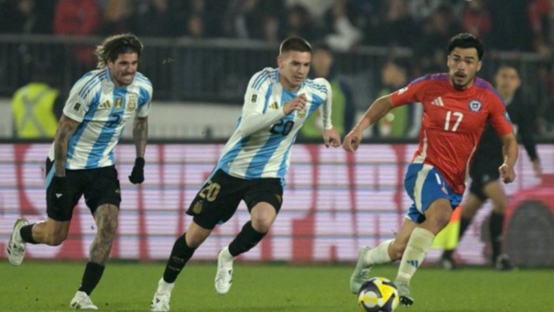 Franco Mastantuono hizo historia: debutó en la Selección Argentina con solo 17 años