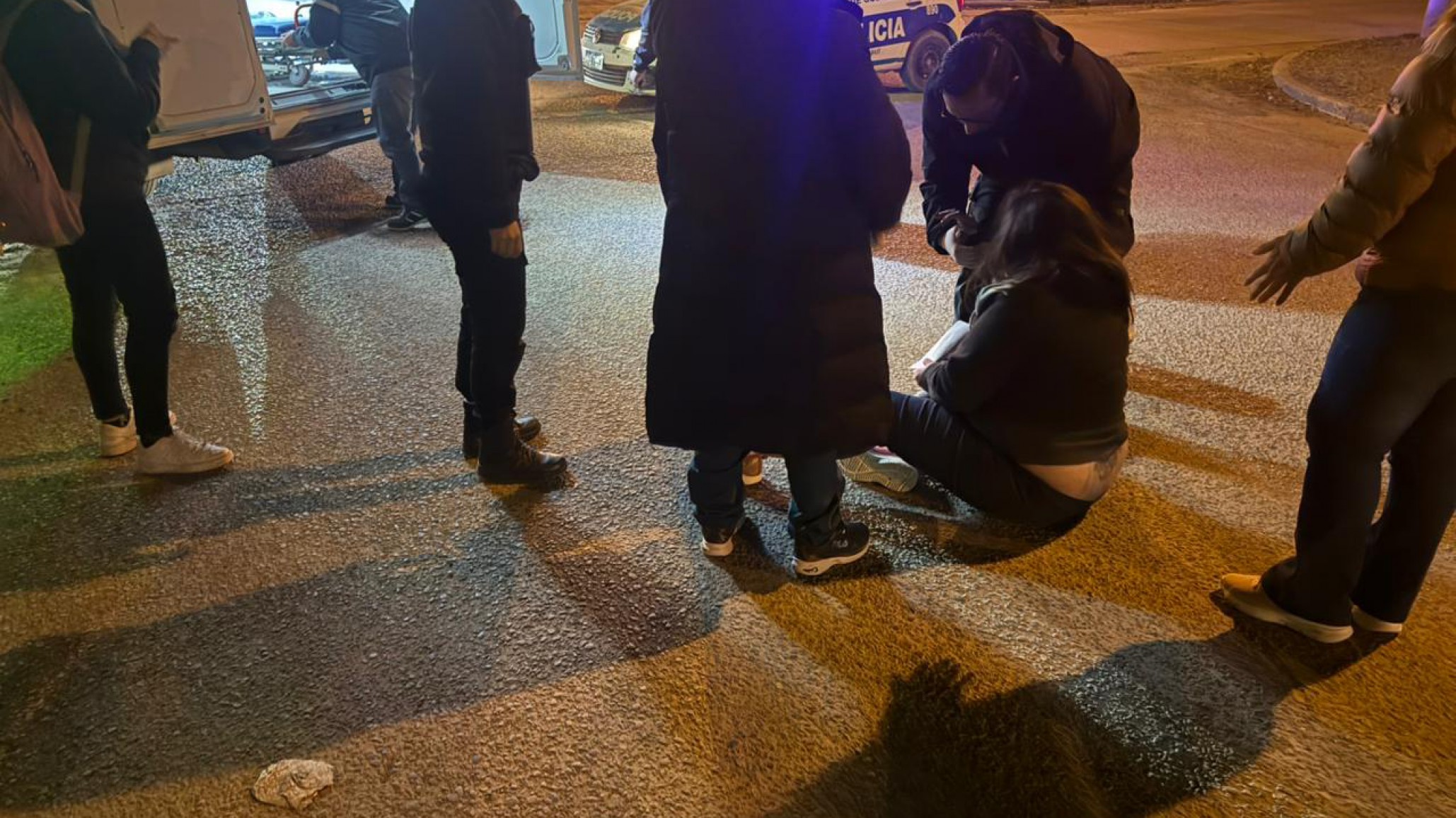 Una mujer fue atropellada mientras cruzaba la calle