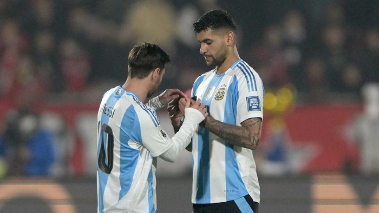 Argentina le ganó 1-0 a Chile en Santiago