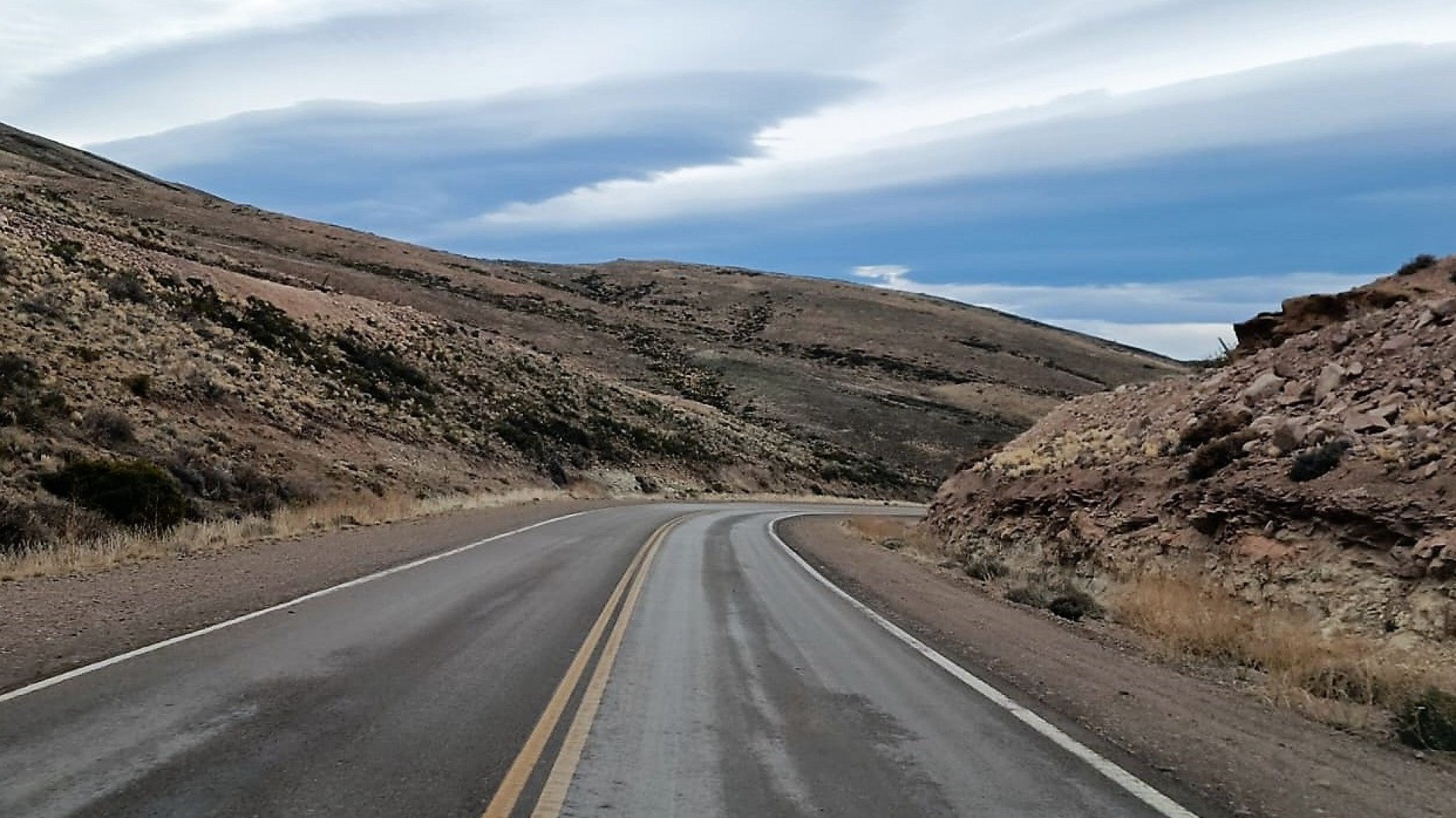 Alerta en Ruta 26: Solicitan precaución por calzada húmeda y viento