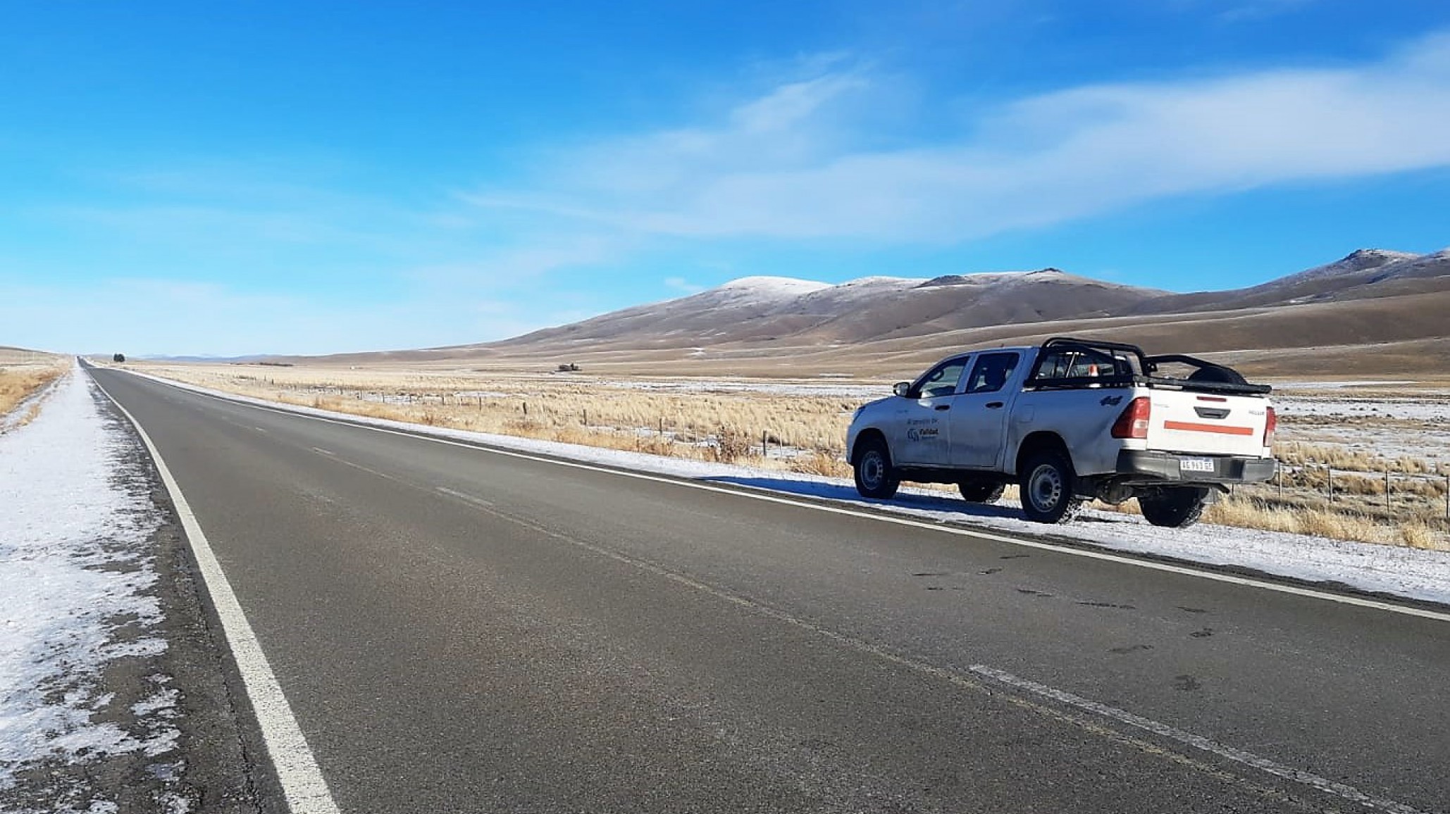 Chubut: Precaución por humedad y asistencia a un colectivo varado