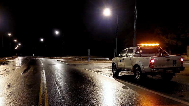 Rutas nacionales en Chubut: habilitadas, pero con condiciones complicadas por el invierno