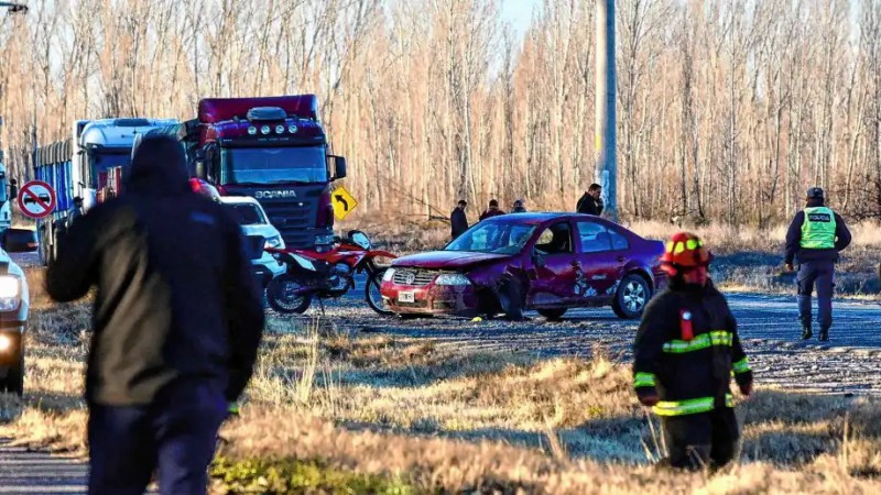 Tragedia en Ruta 7: Murió un petrolero de 35 años en un choque múltiple