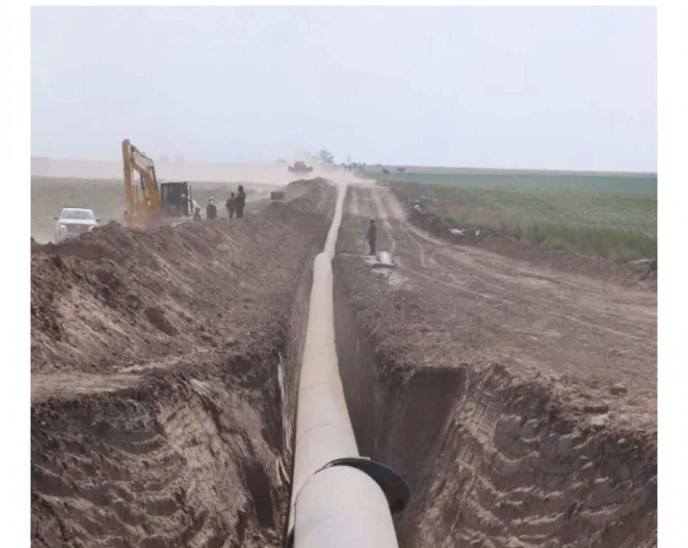 Vaca muerta: murió un trabajador petrolero aplastado por una retro