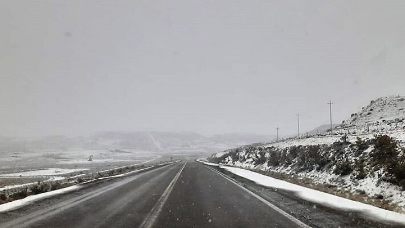 Alerta amarilla por nevadas en Chubut: se esperan hasta 30 cm de nieve