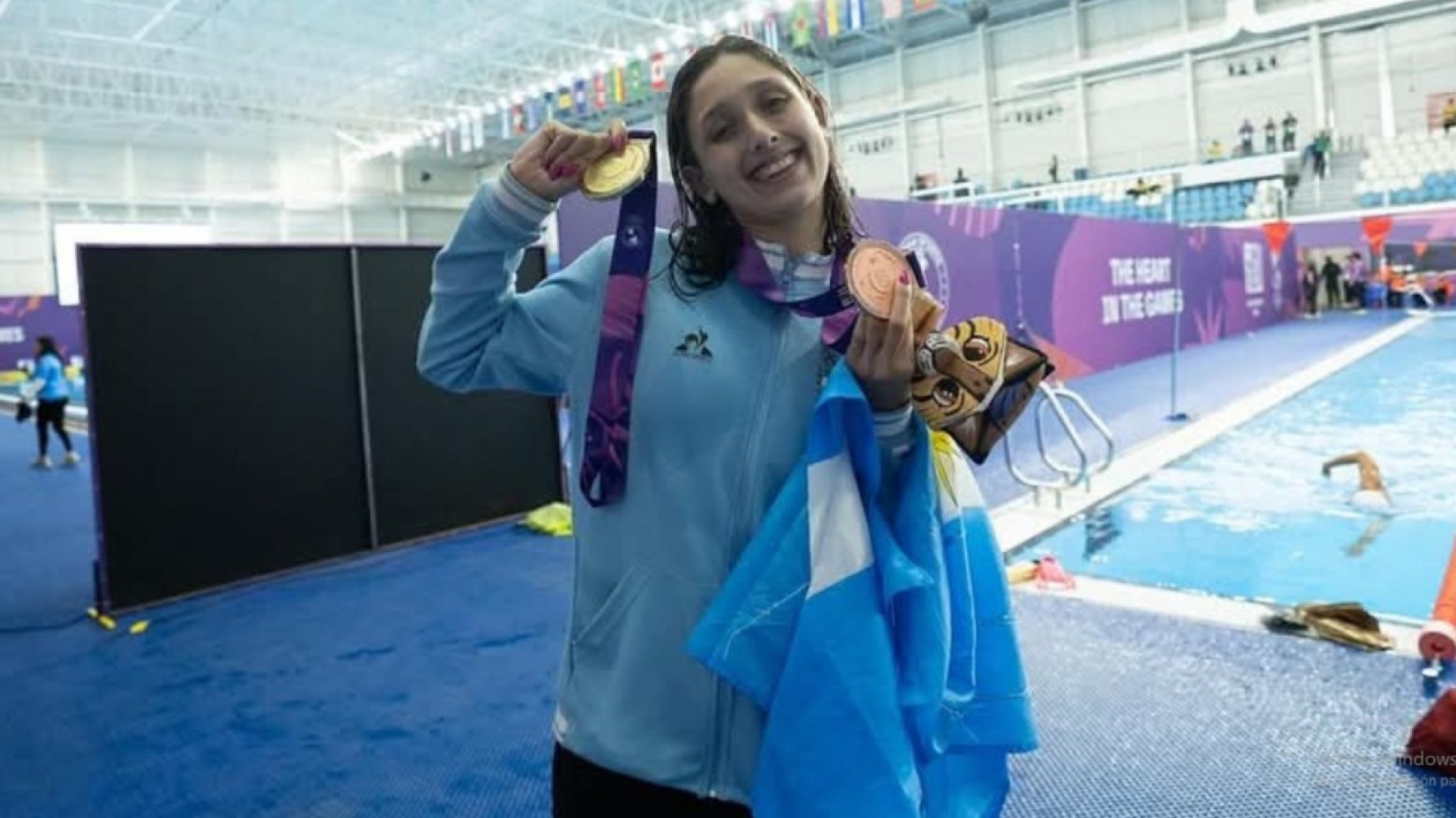 Agostina Hein arrasó en Asunción: récord panamericano y primer oro para Argentina
